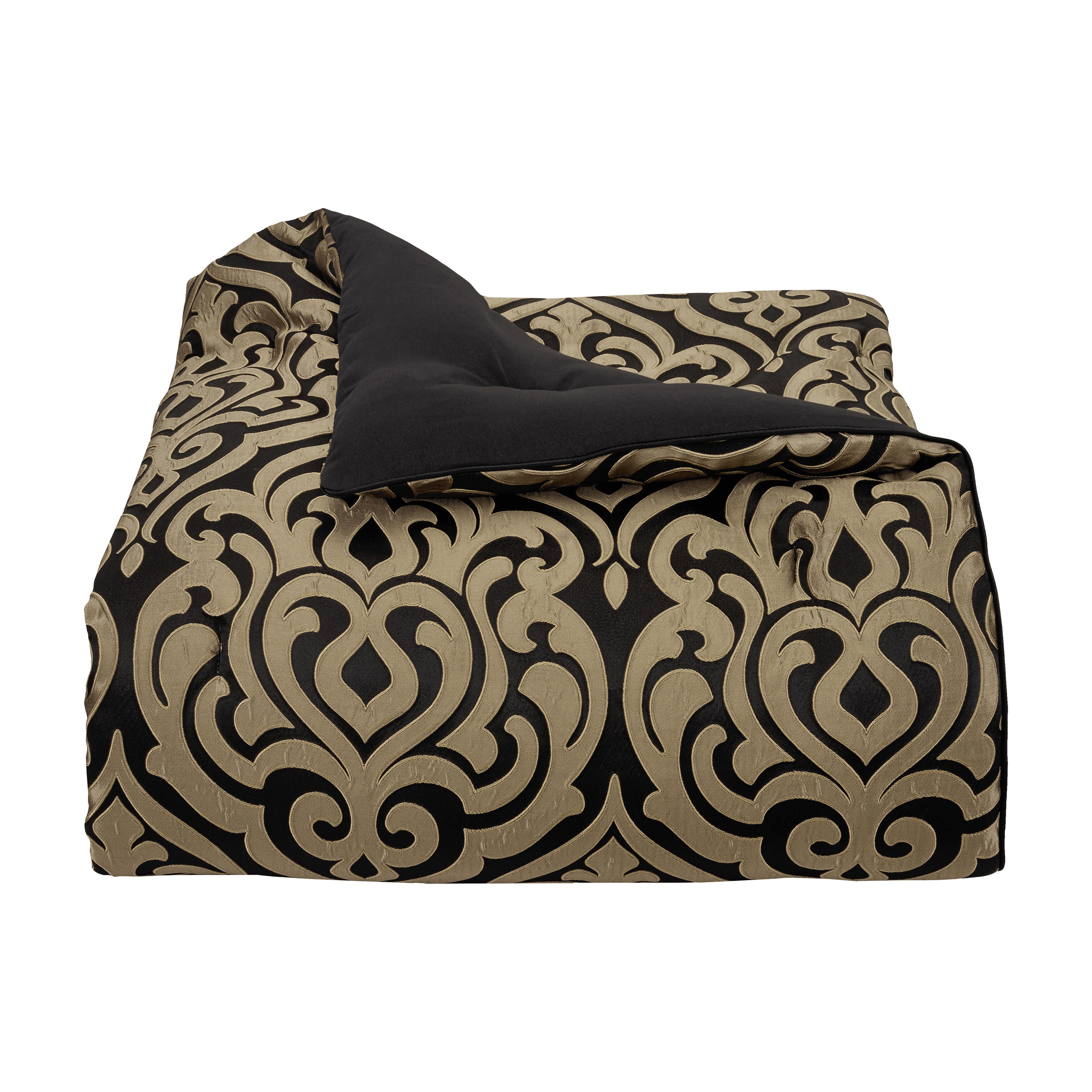 J.Queen New York Bolero  King 2 Piece Comforter Set, Black, rollover
