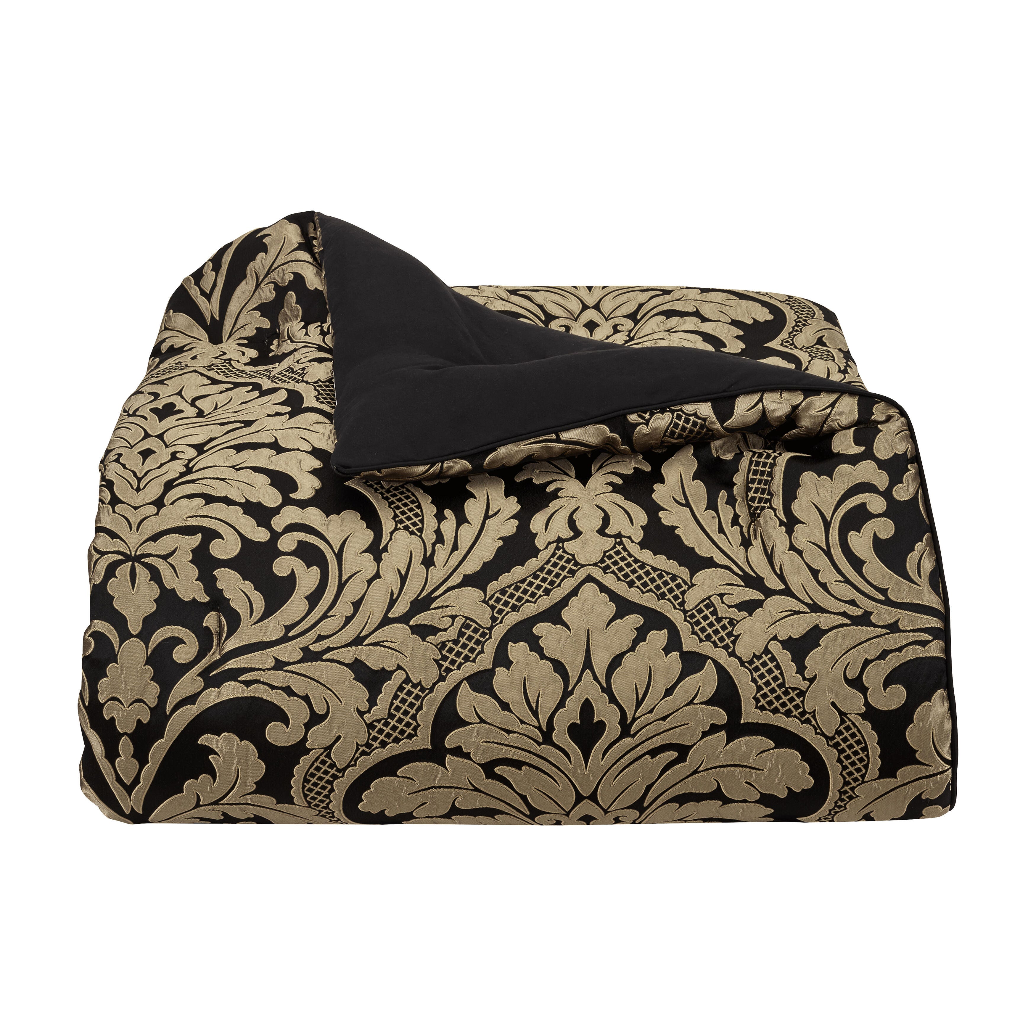 J.Queen New York Brunello  Queen 2 Piece Comforter Set, Black, large