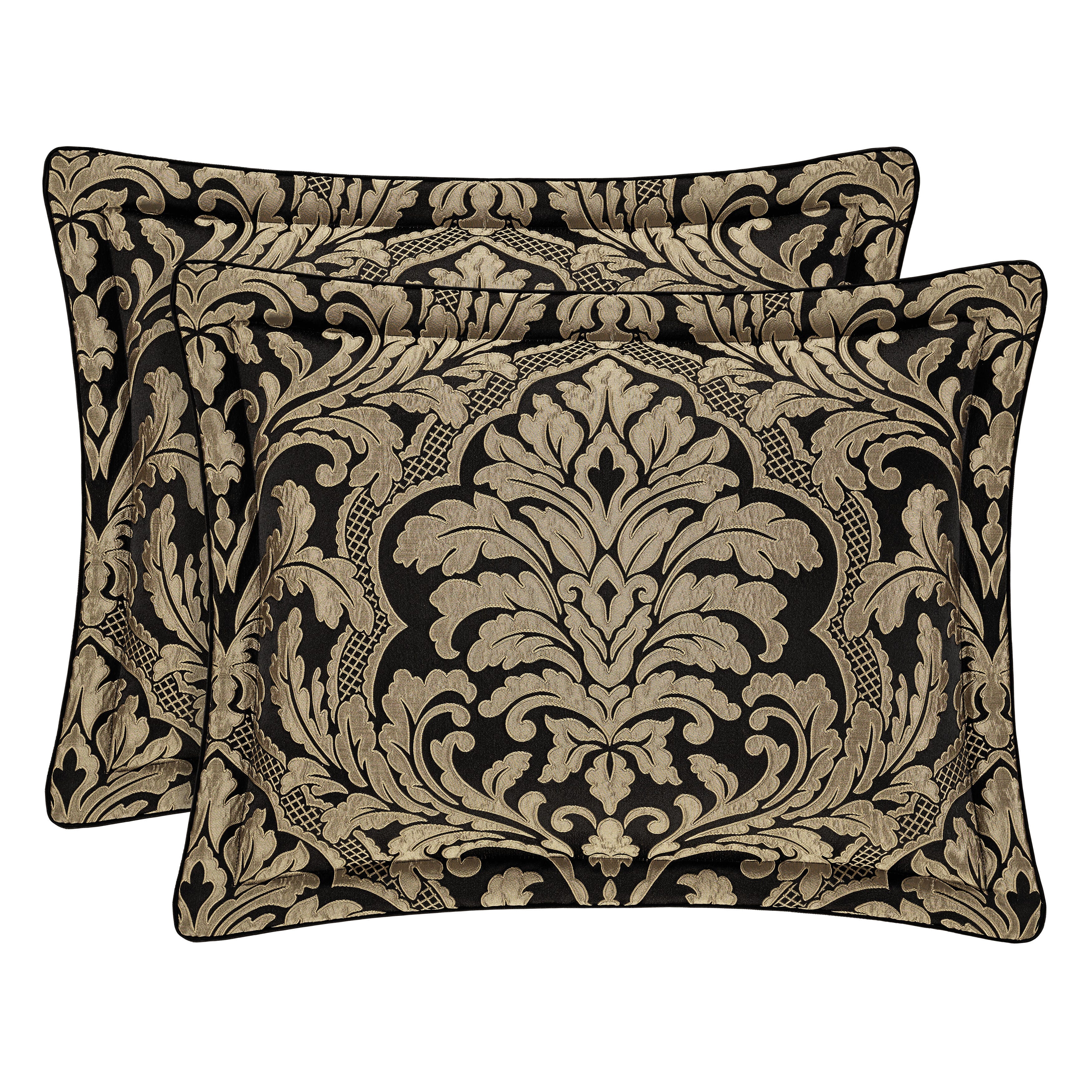 J.Queen New York Brunello  Queen 2 Piece Comforter Set, Black, large
