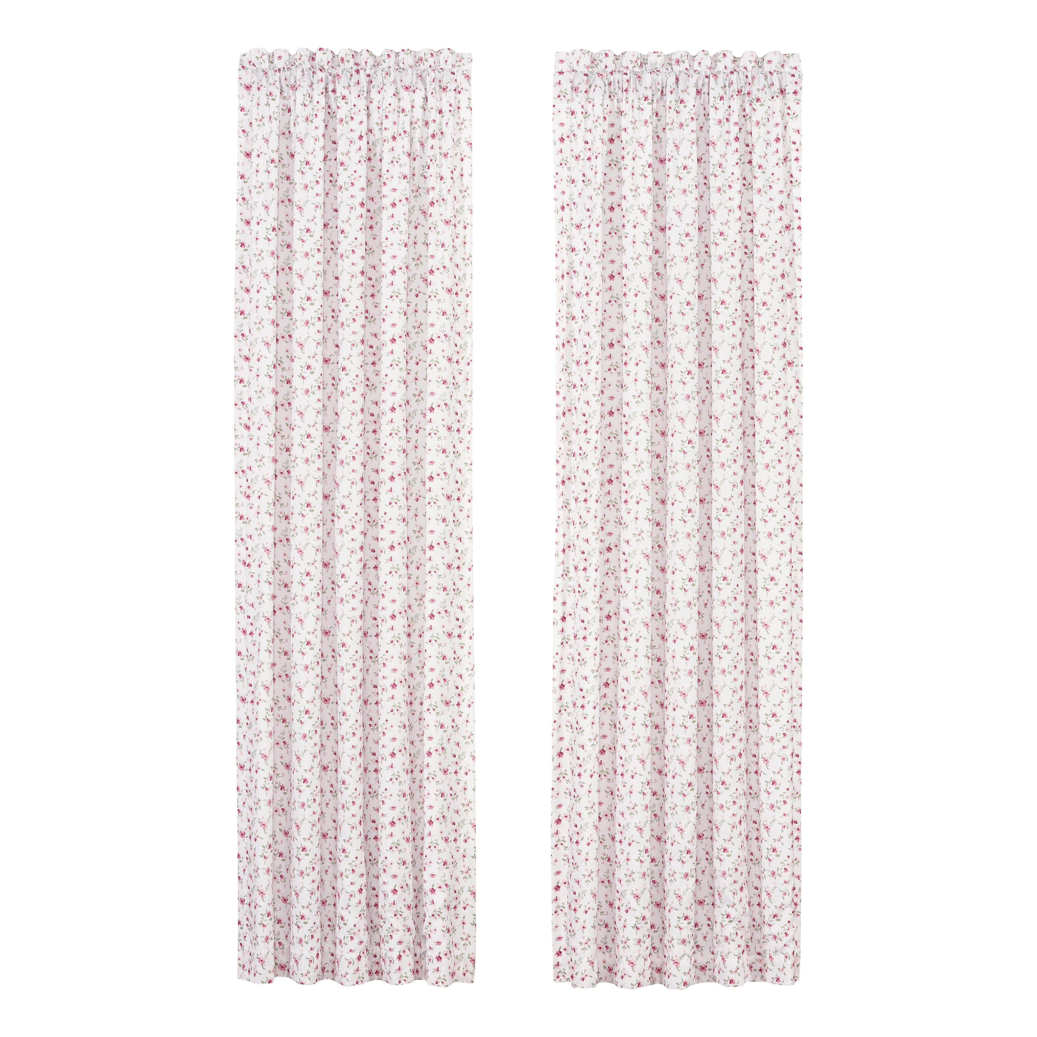 Royal Court Bungalow 84" Window Panel Pair, Rose, large