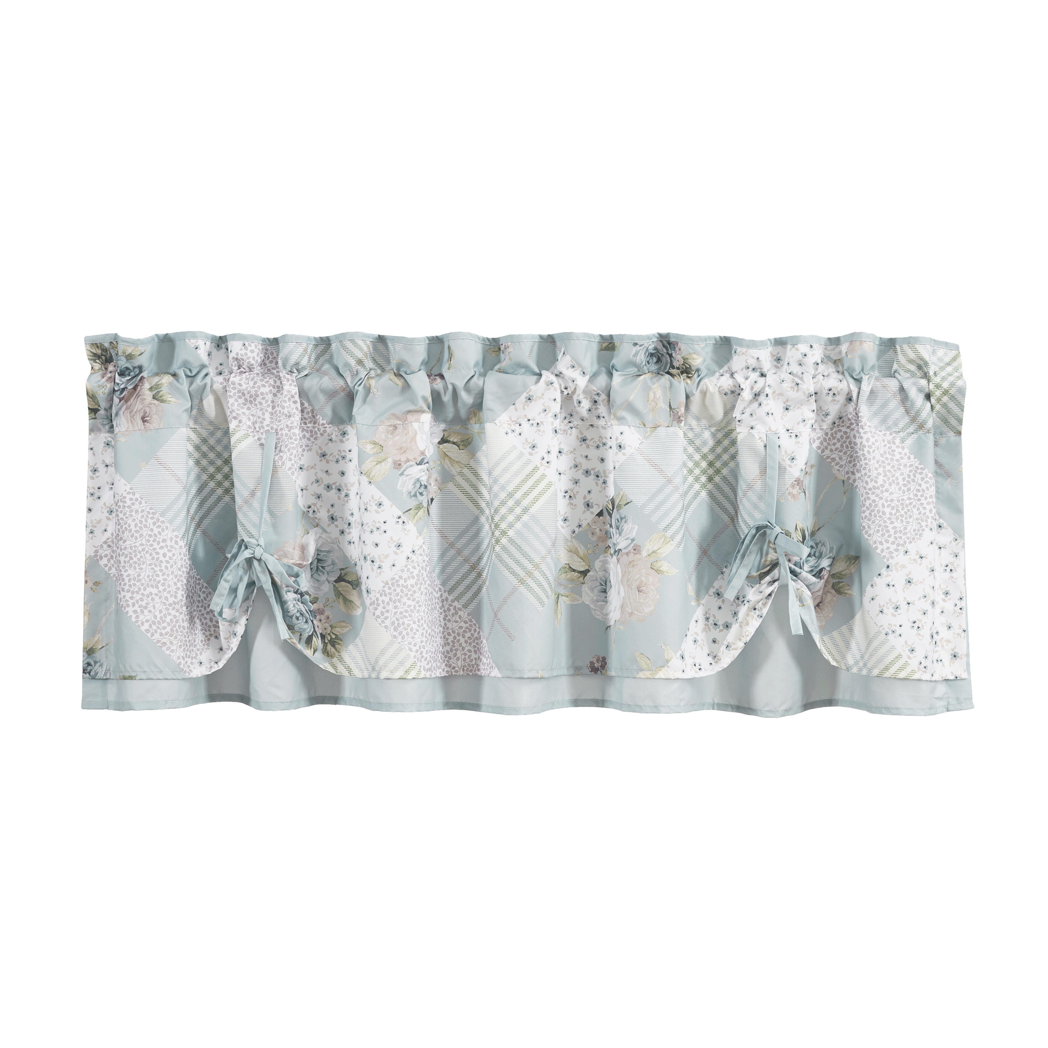 Royal Court Bungalow  Tie-Up Window Valance, Spa, large