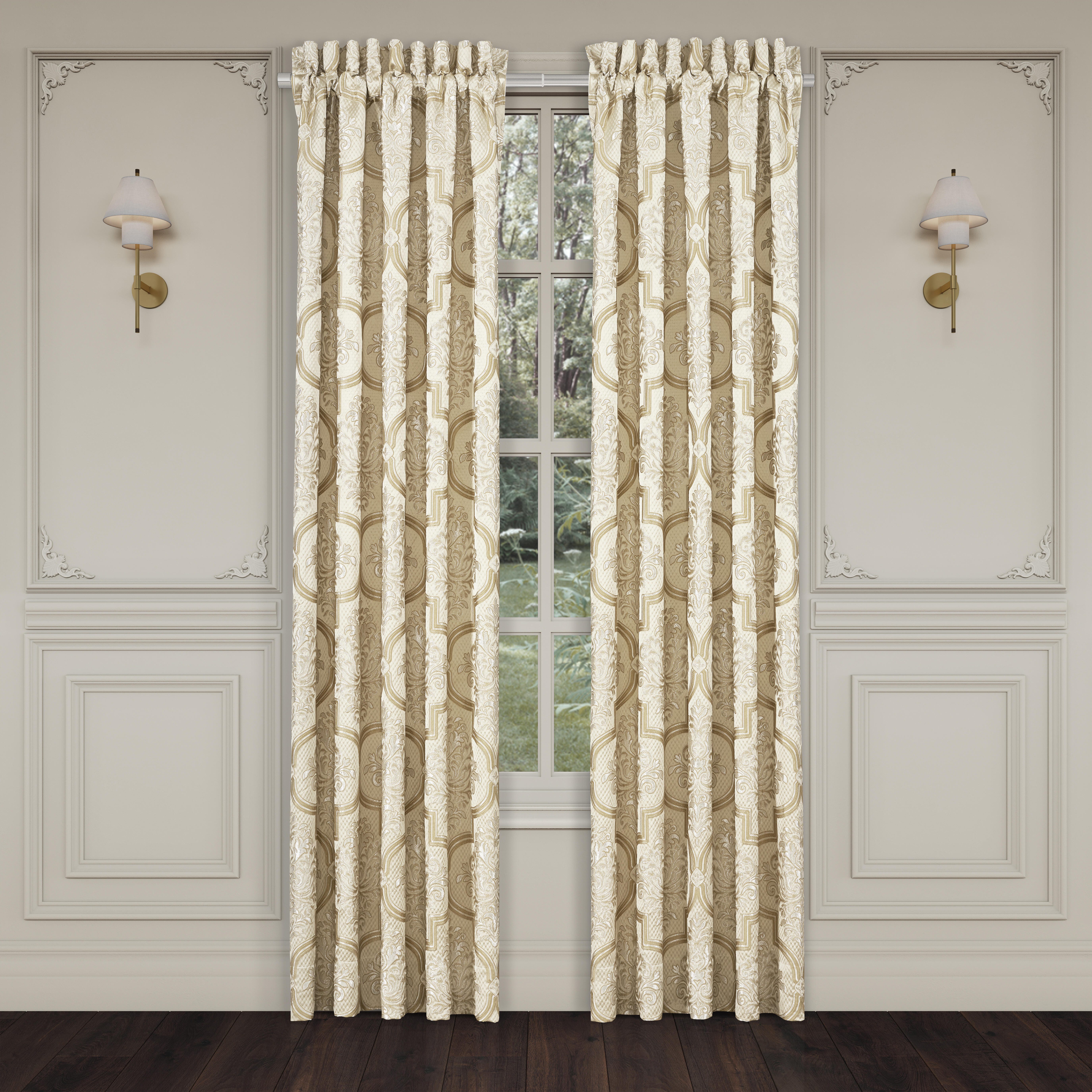 J. New York Sezanne 84" Window Panel Pair