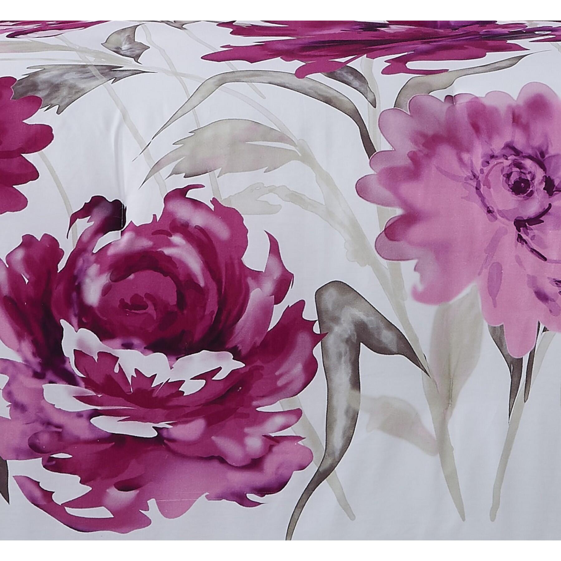 Christian Siriano NY Remy Floral 3 Piece Full/Queen Duvet Cover Set, Multi, rollover
