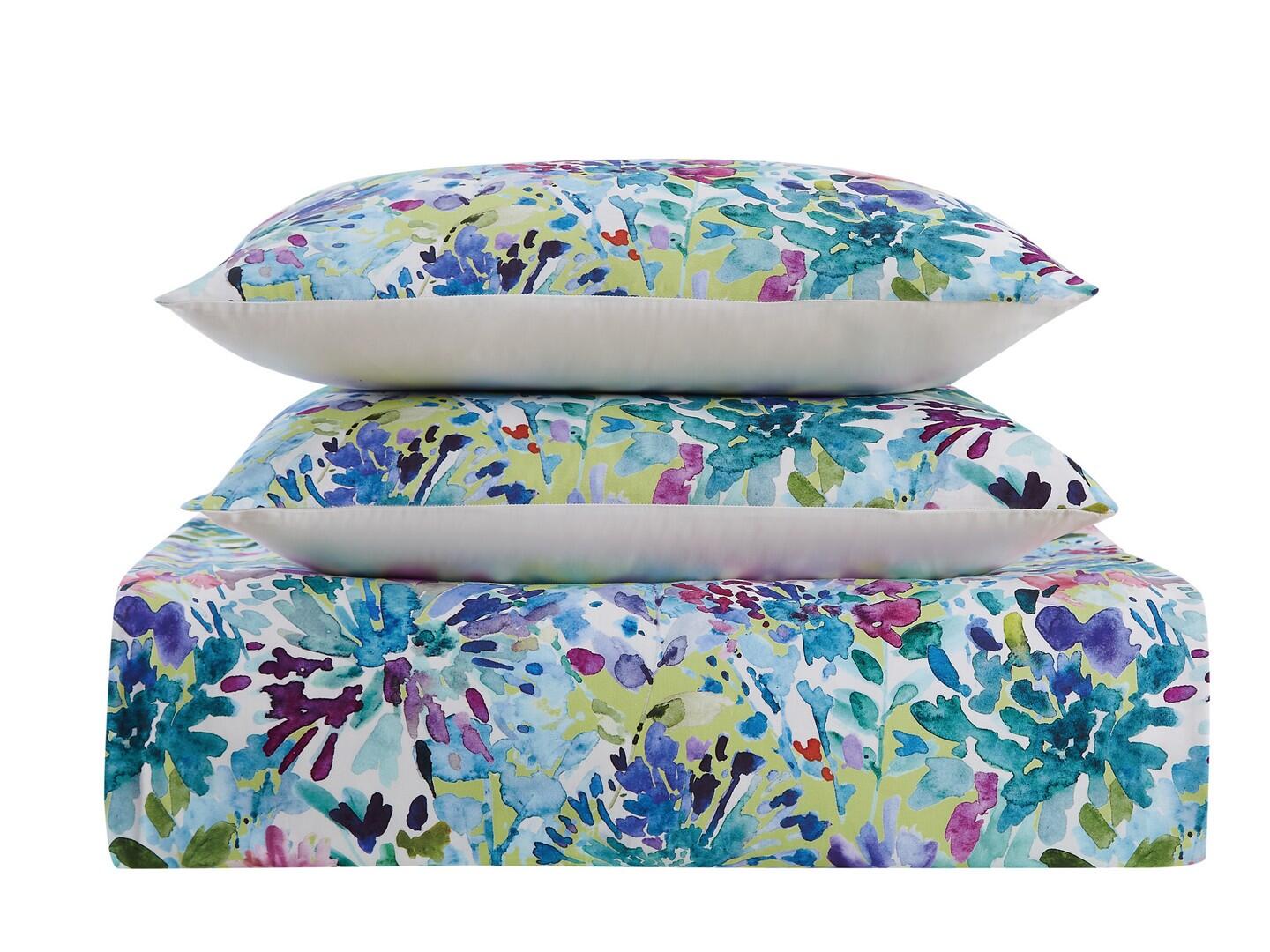 Christian Siriano NY Dahlia 3 Piece Full/Queen Comforter Set, Multi, rollover