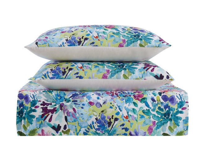 Christian Siriano NY Dahlia 3 Piece Full/Queen Comforter Set