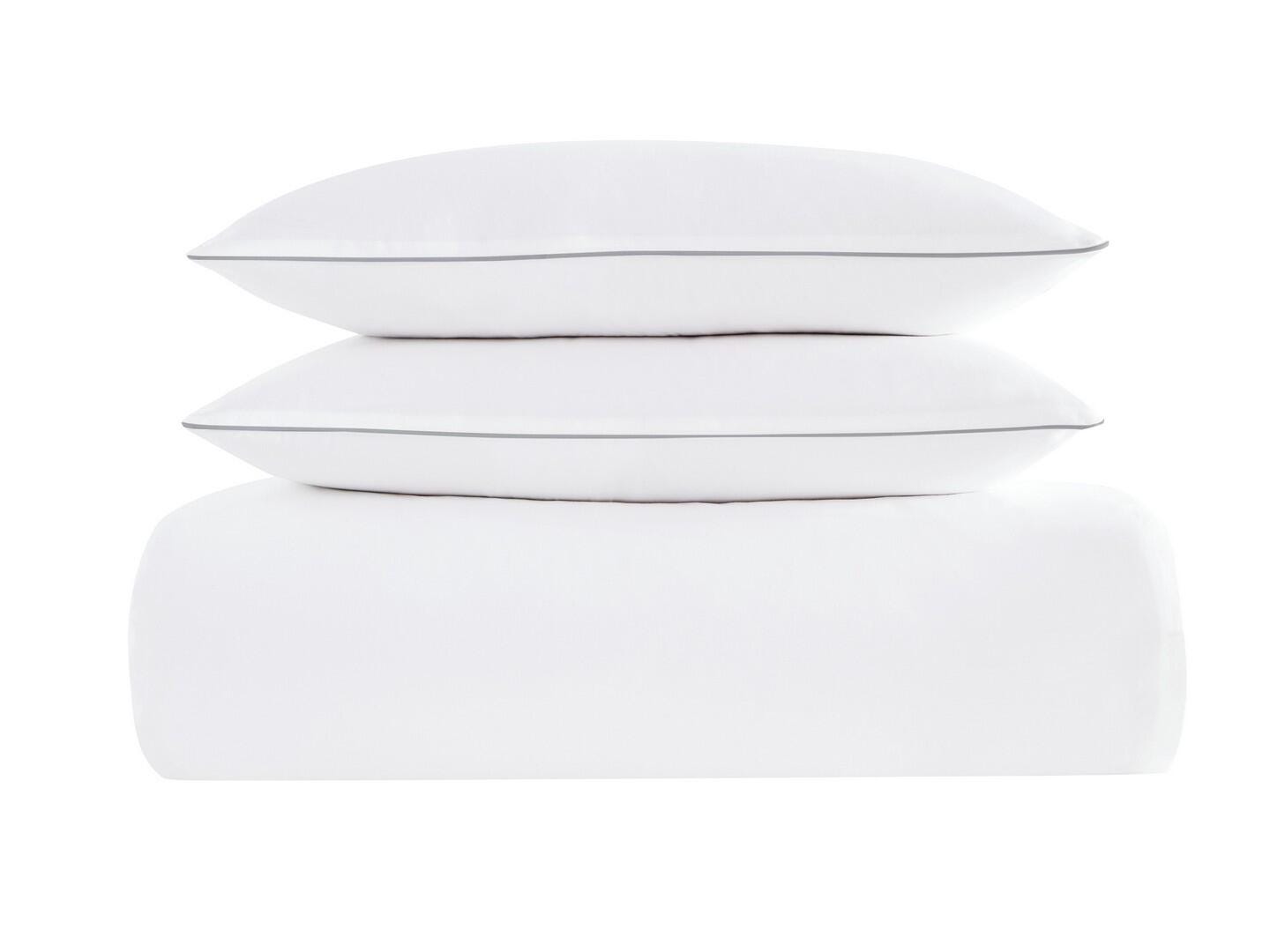 Christian Siriano NY 2 Piece Twin Duvet Set, White, large