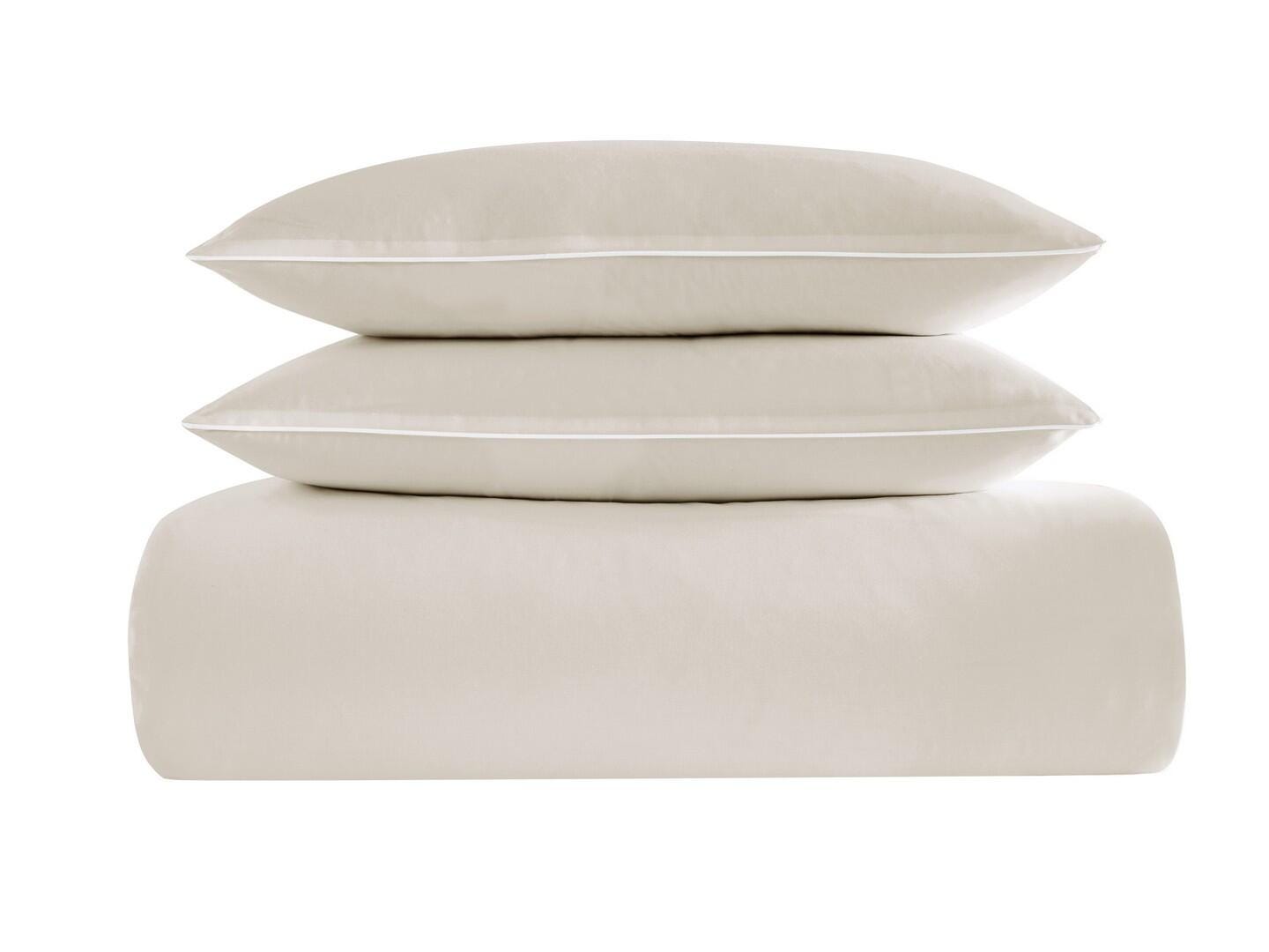 Christian Siriano NY 3 Piece King Duvet Set, Khaki, large