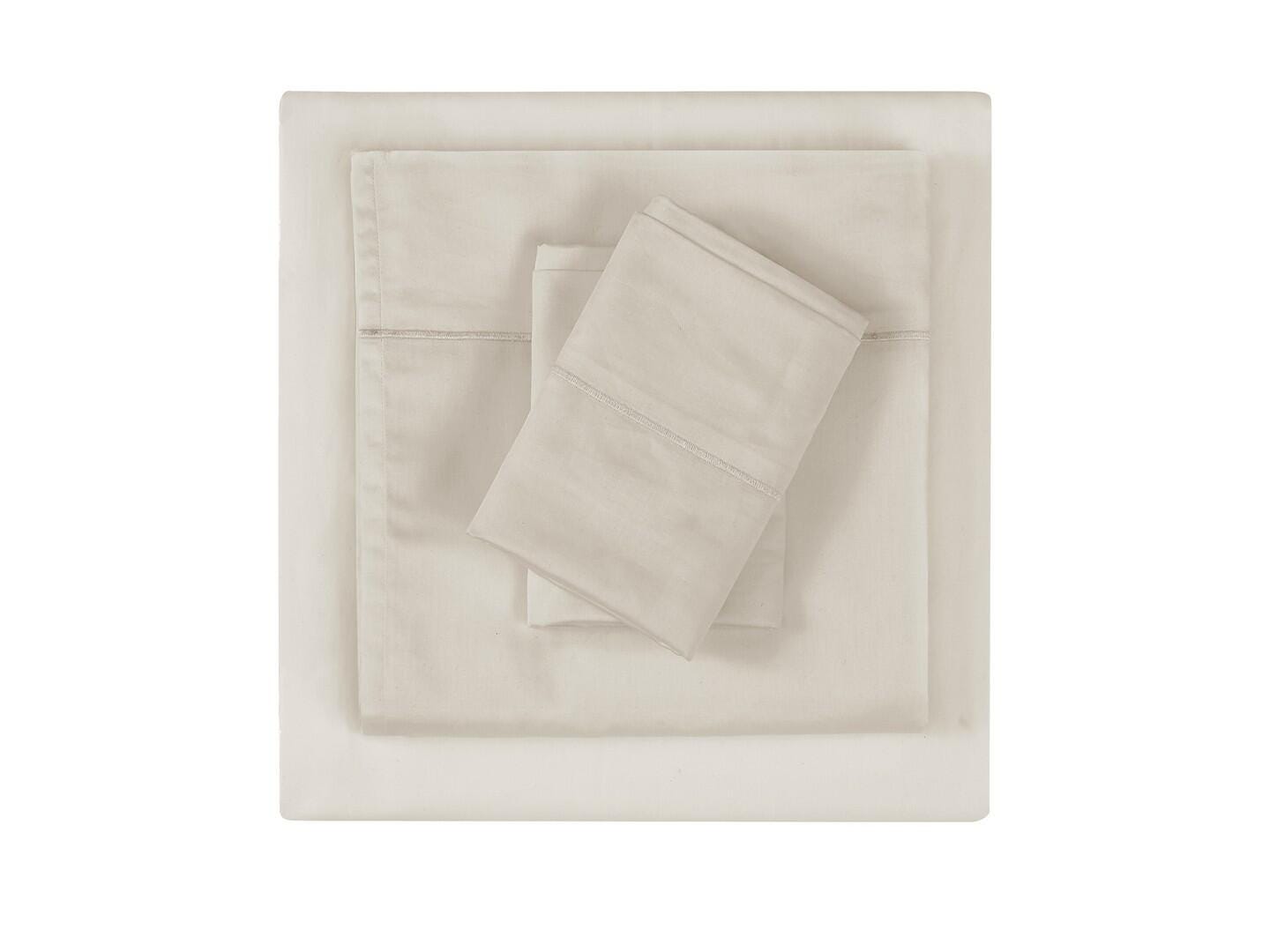 Christian Siriano NY 4 Piece Full Sheet Set, Khaki, large