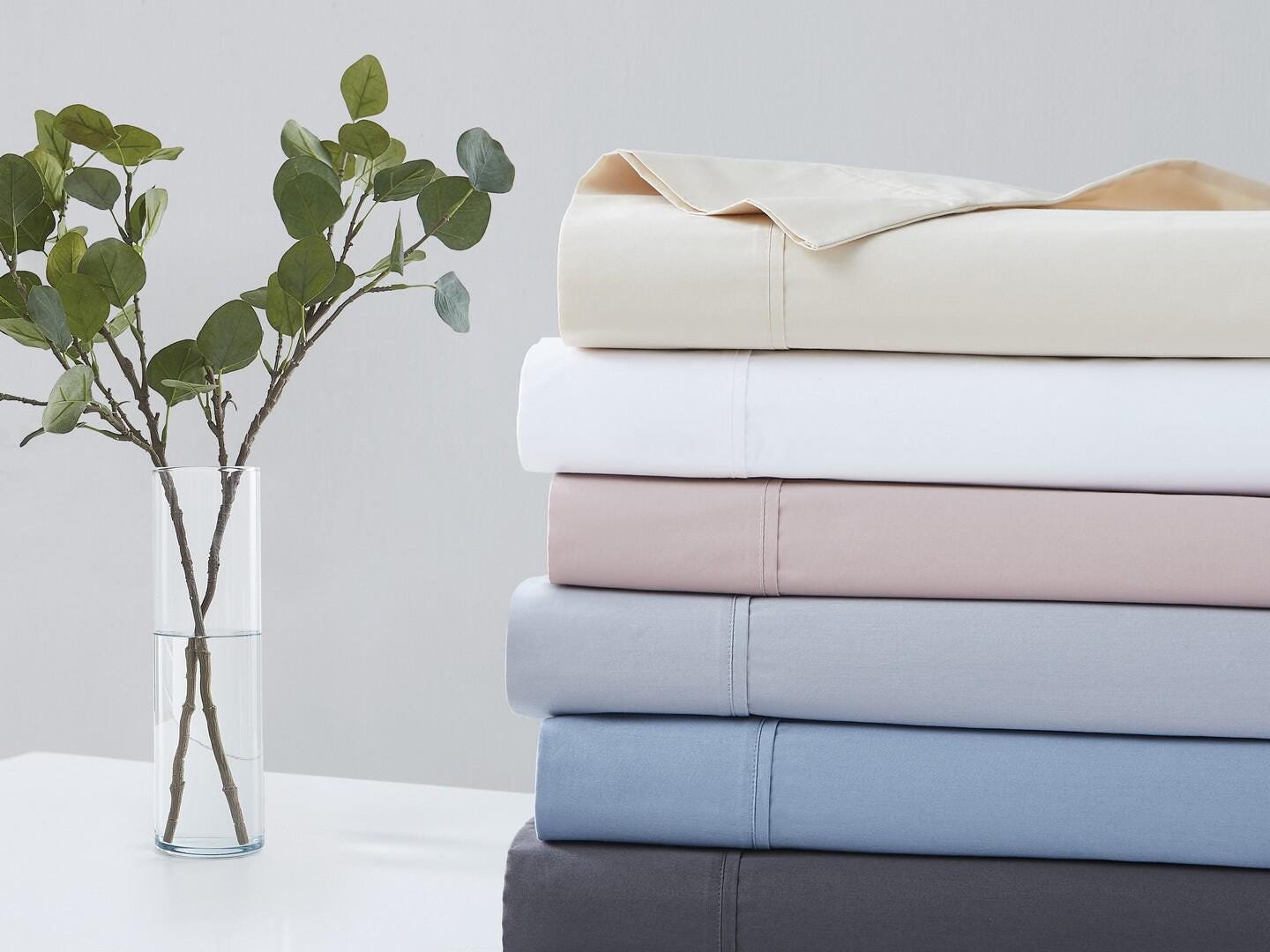 Christian Siriano NY 3 Piece Twin Sheet Set, White, large