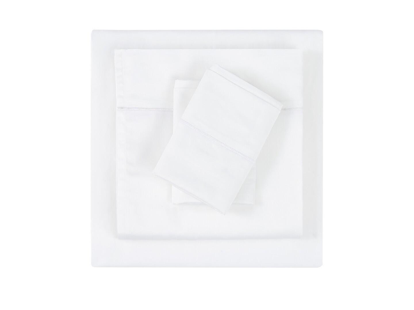 Christian Siriano NY Standard Pillowcase Pair, White, large