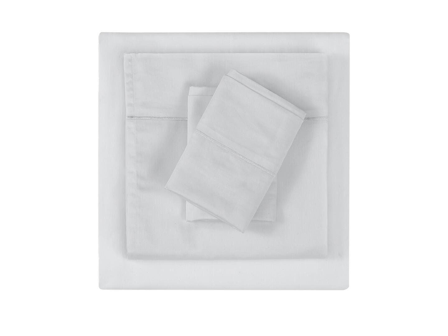 Christian Siriano NY 4 Piece Full Sheet Set, Gray, large