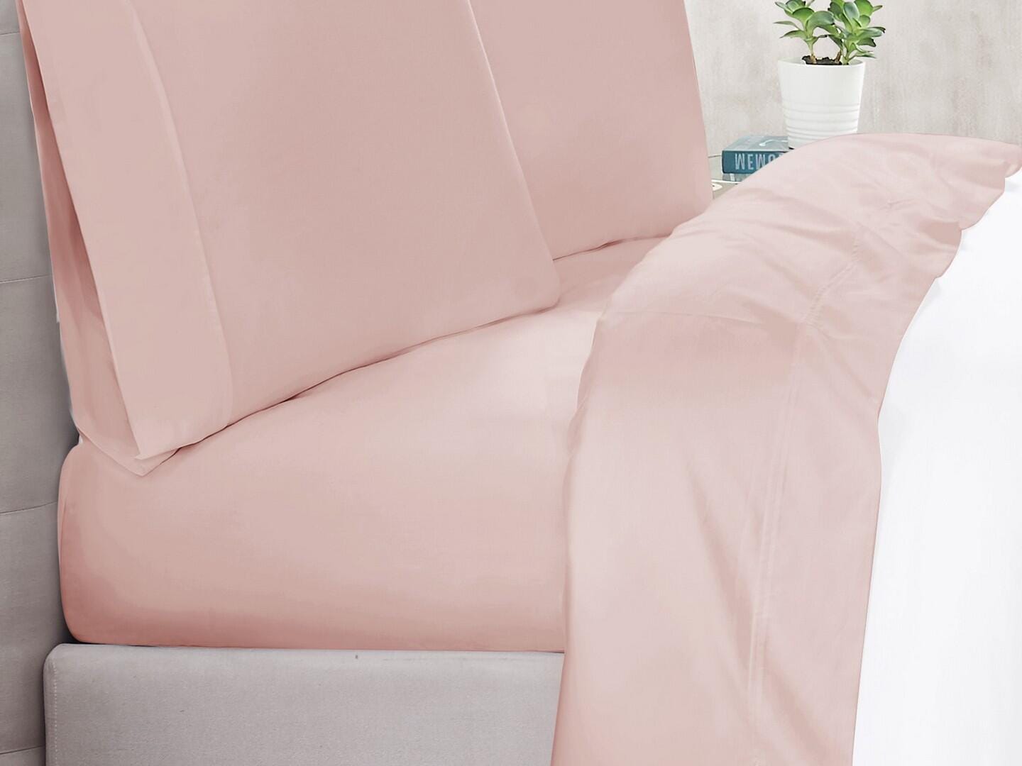 Christian Siriano NY King Pillowcase Pair, Blush, large