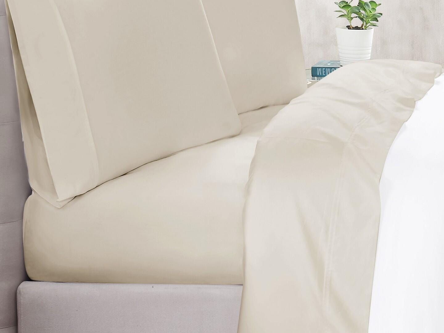 Christian Siriano NY Standard Pillowcase Pair, Khaki, large