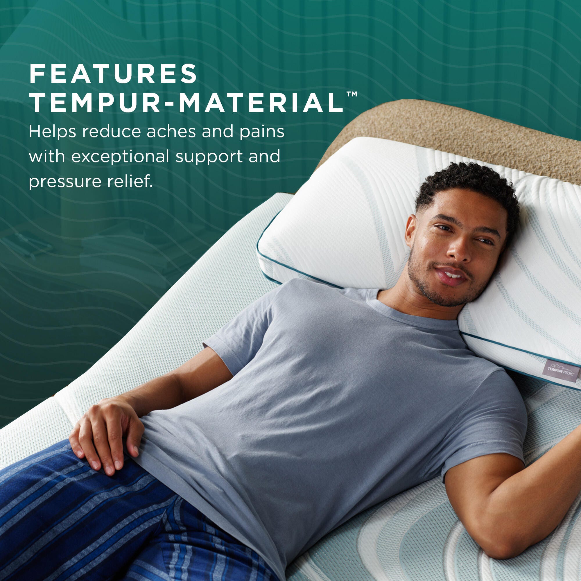 TEMPUR-Adapt® ProHi Queen Pillow, , large