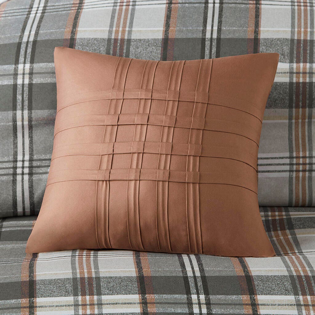 Intelligent Design Plaid Full/Queen Comforter Set, , large