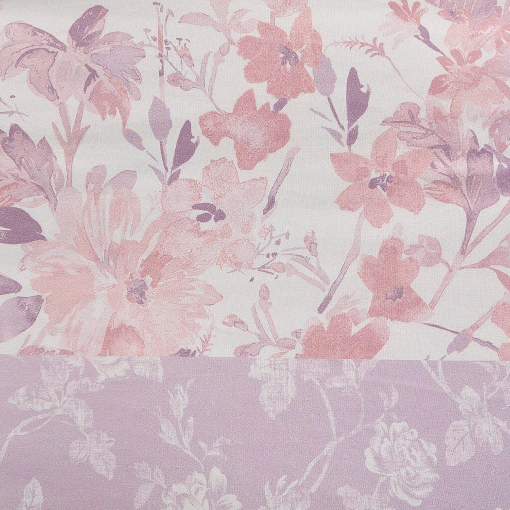 Intelligent Design Floral Paisley Full/Queen Comforter Set, Pink, large