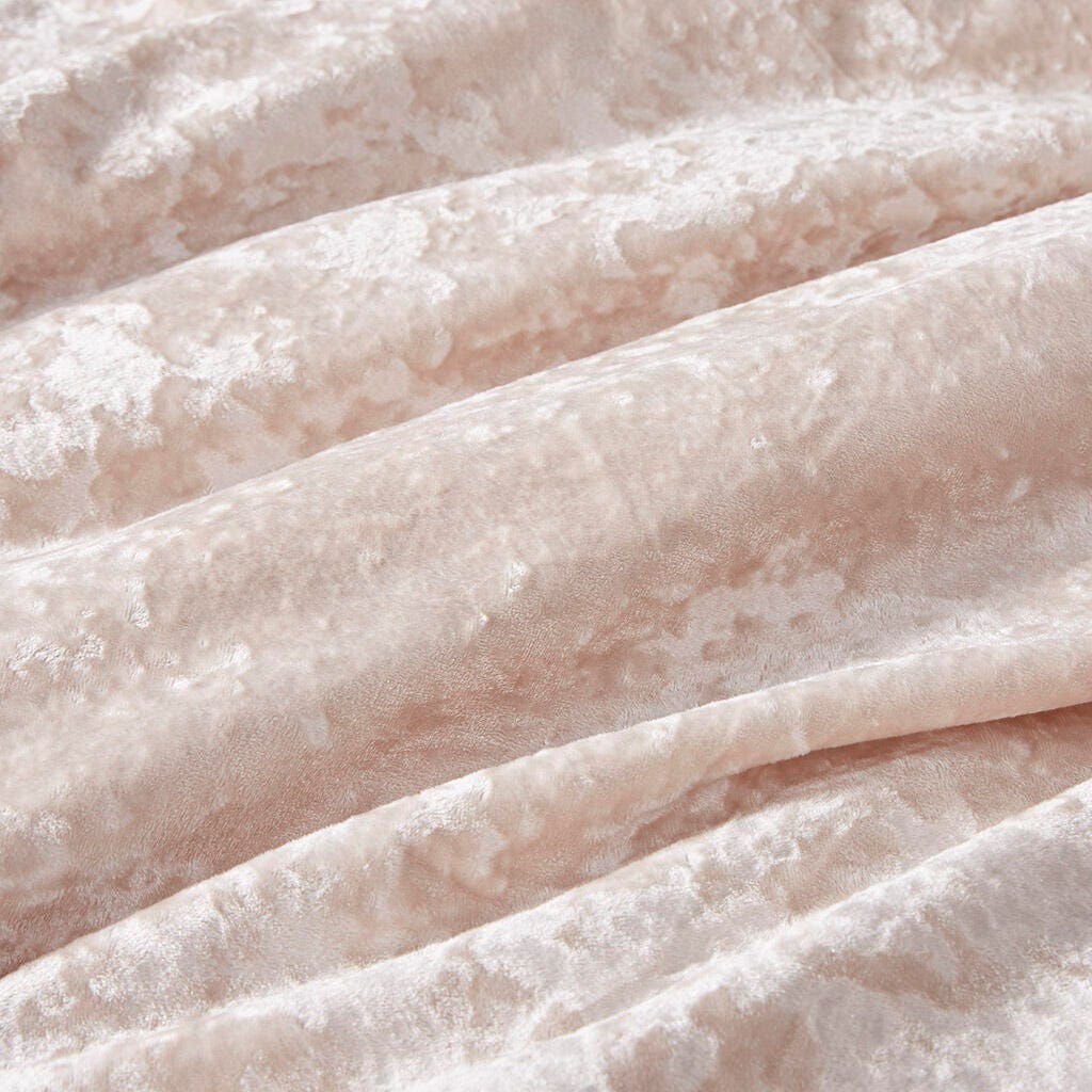Intelligent Design Crushed Velvet Sherpa Reversible Twin/Twin XL Comforter Set, Blush, large