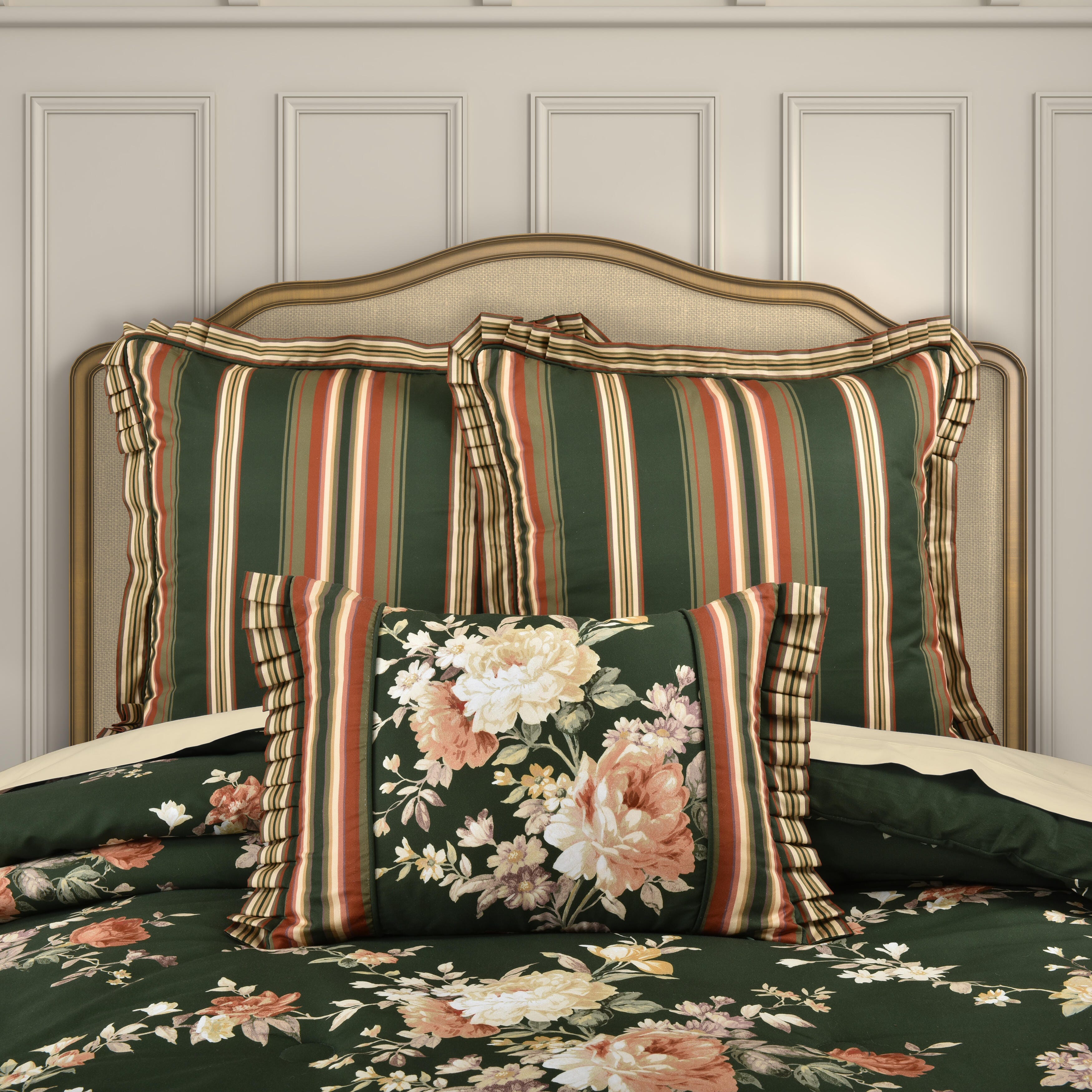 J. Queen Cottage Brittany Boudoir Decorative Throw Pillow, , rollover