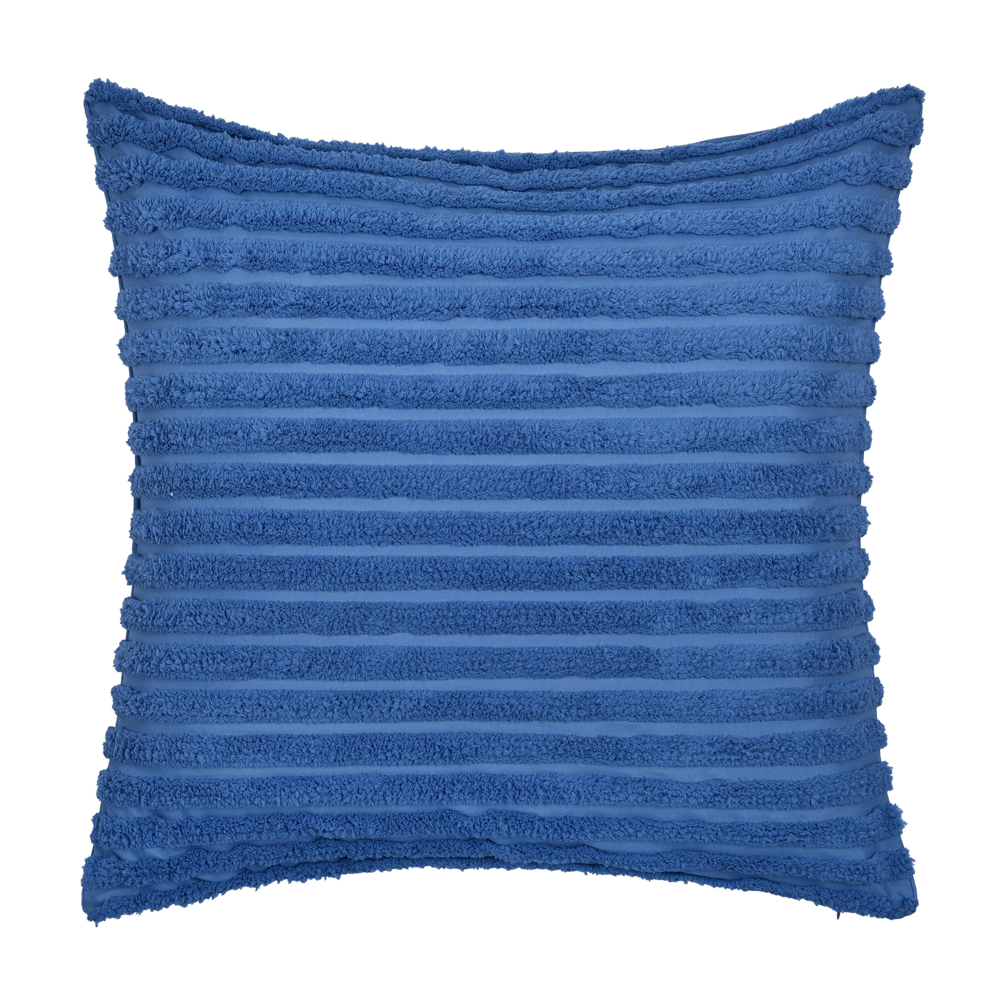 J. Queen Bold Darby Euro Sham, Azure, large