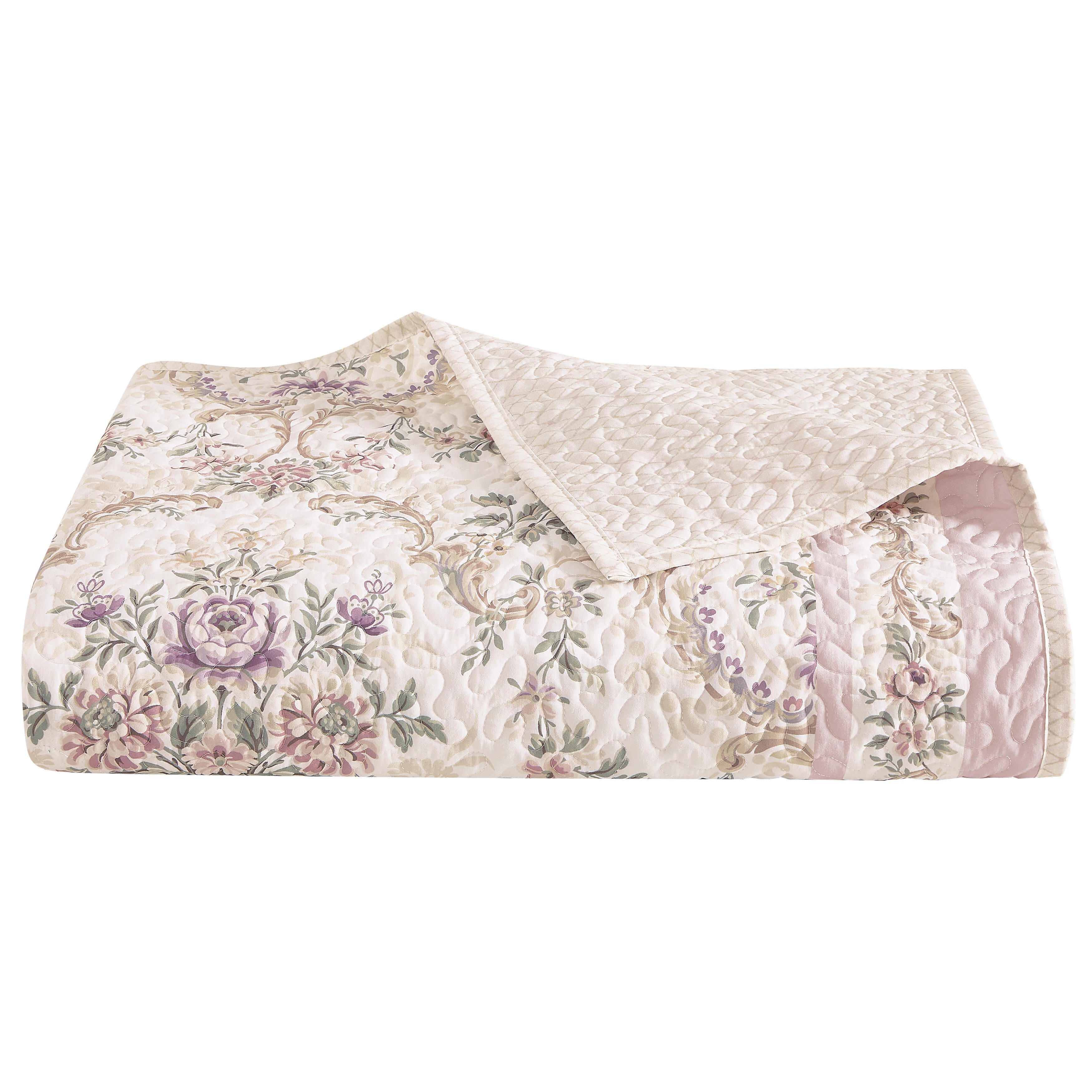 Royal Court Avant Twin/Twin XL 2 Piece Quilt Set, Blush, large