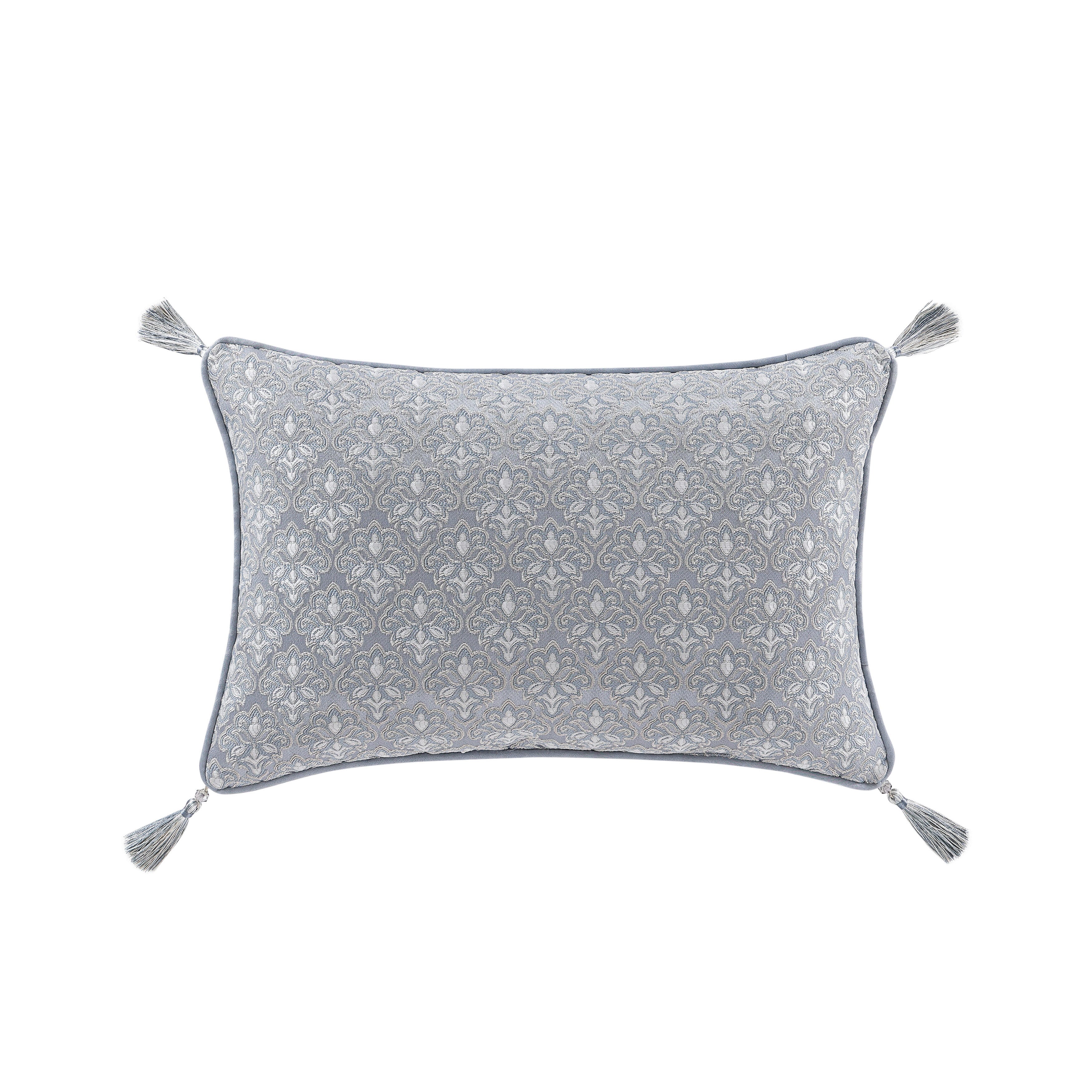 J. Queen New York Sondra Boudoir Decorative Throw Pillow, Powder Blue, large
