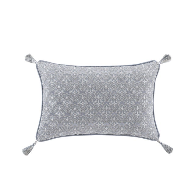 J. Queen New York Sondra Boudoir Decorative Throw Pillow, Powder Blue