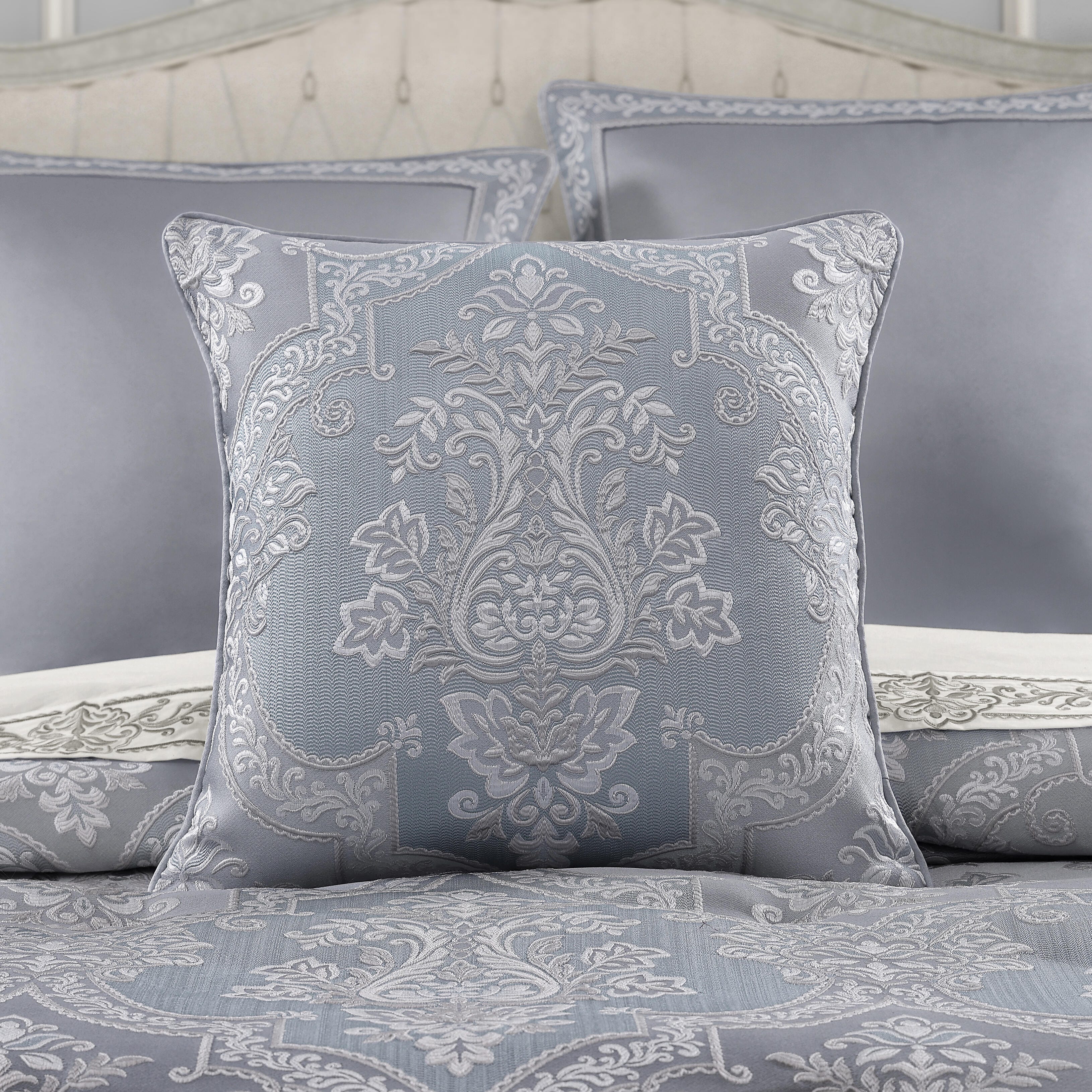 J. Queen New York Sondra Decorative Throw Pillow, Powder Blue, rollover