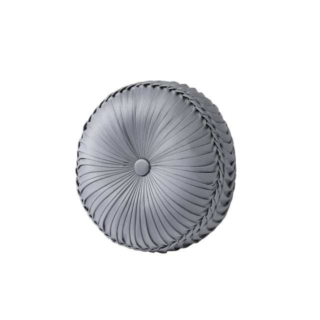 J. Queen New York Sondra Tufted Decorative Throw Pillow, Powder Blue