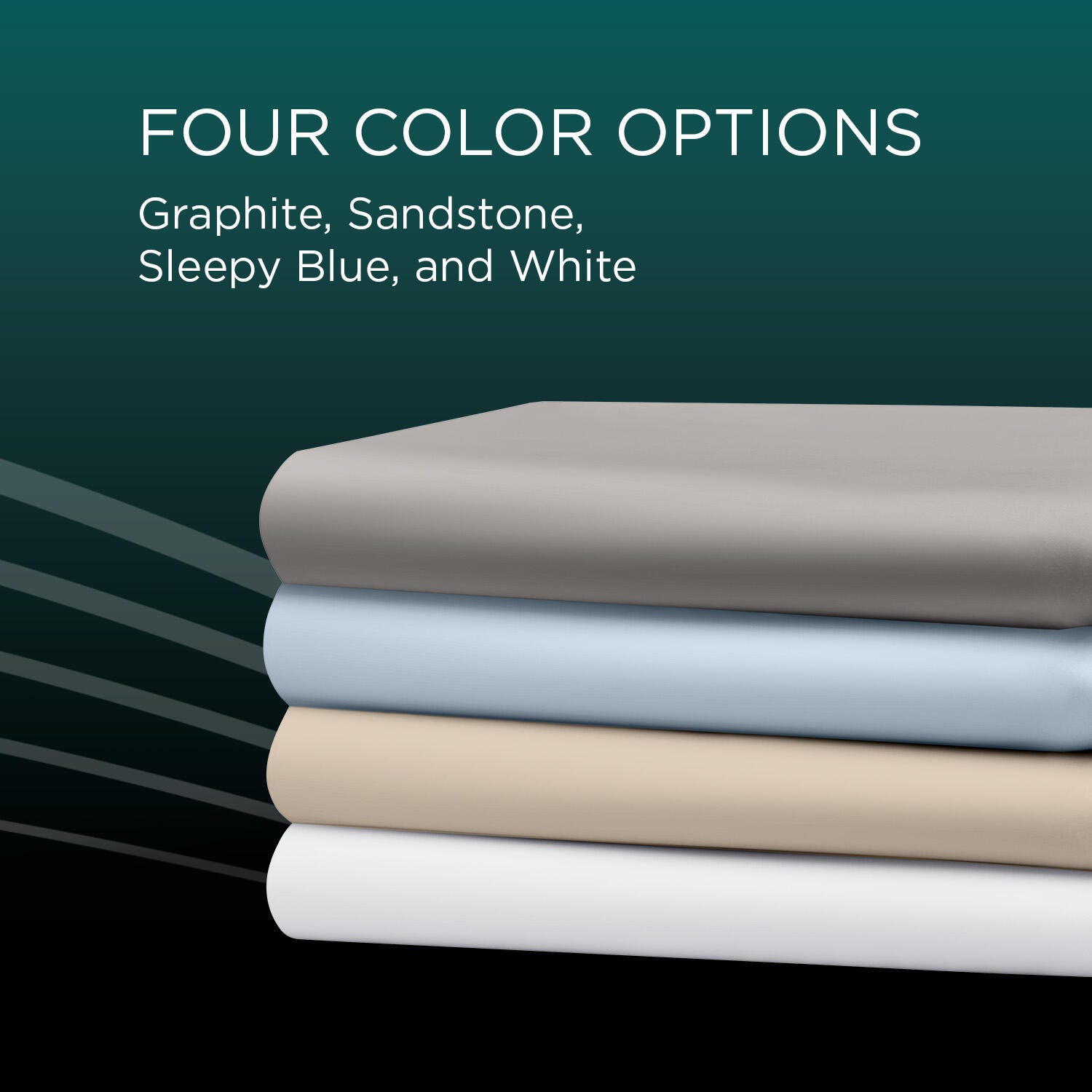 Tempur-Pedic TEMPUR-Adapt Luxe 2-Piece Twin Sheet Set, Graphite, large