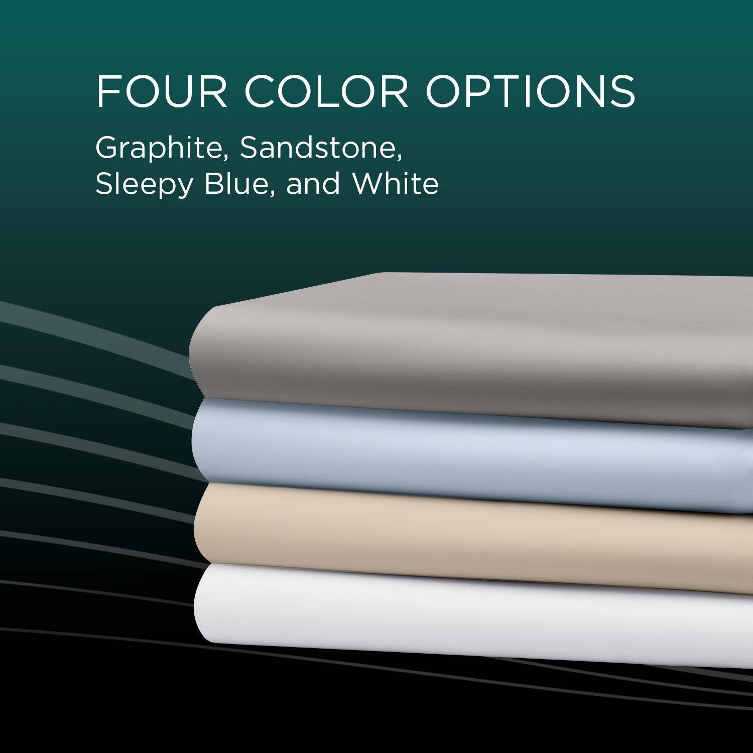 Tempur-Pedic TEMPUR-Adapt Luxe 2-Piece Twin XL Sheet Set, White, large