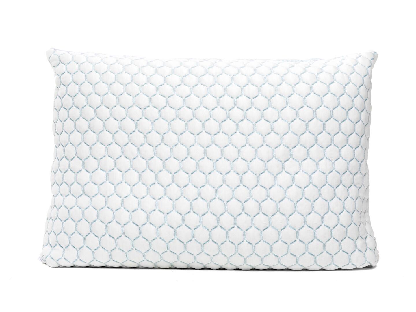 MOLECULE Infinity PRO Cooling Gel Memory Foam Adjustable King Pillow, White, large