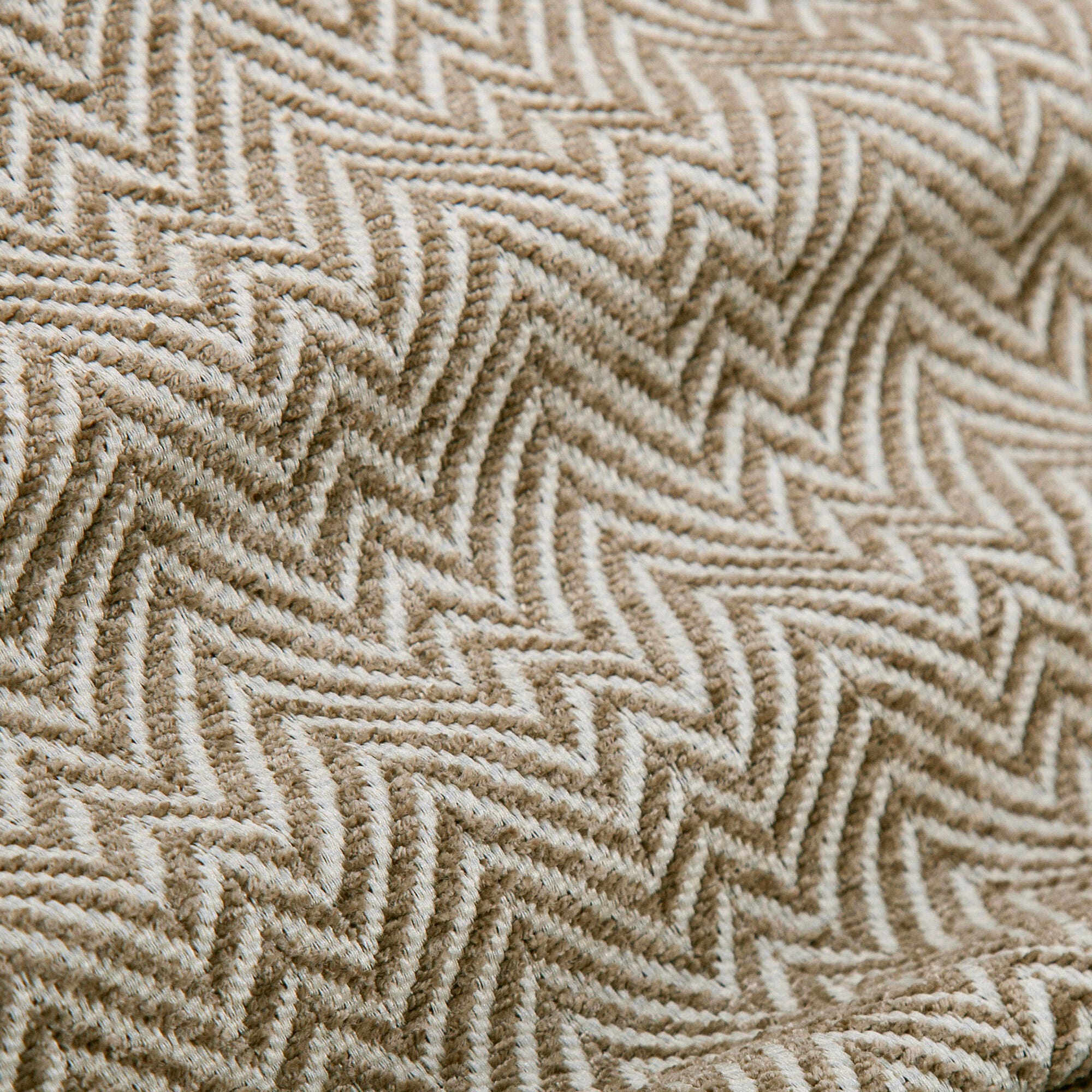 Ashley Luxe King Chenille Herringbone Comforter Set