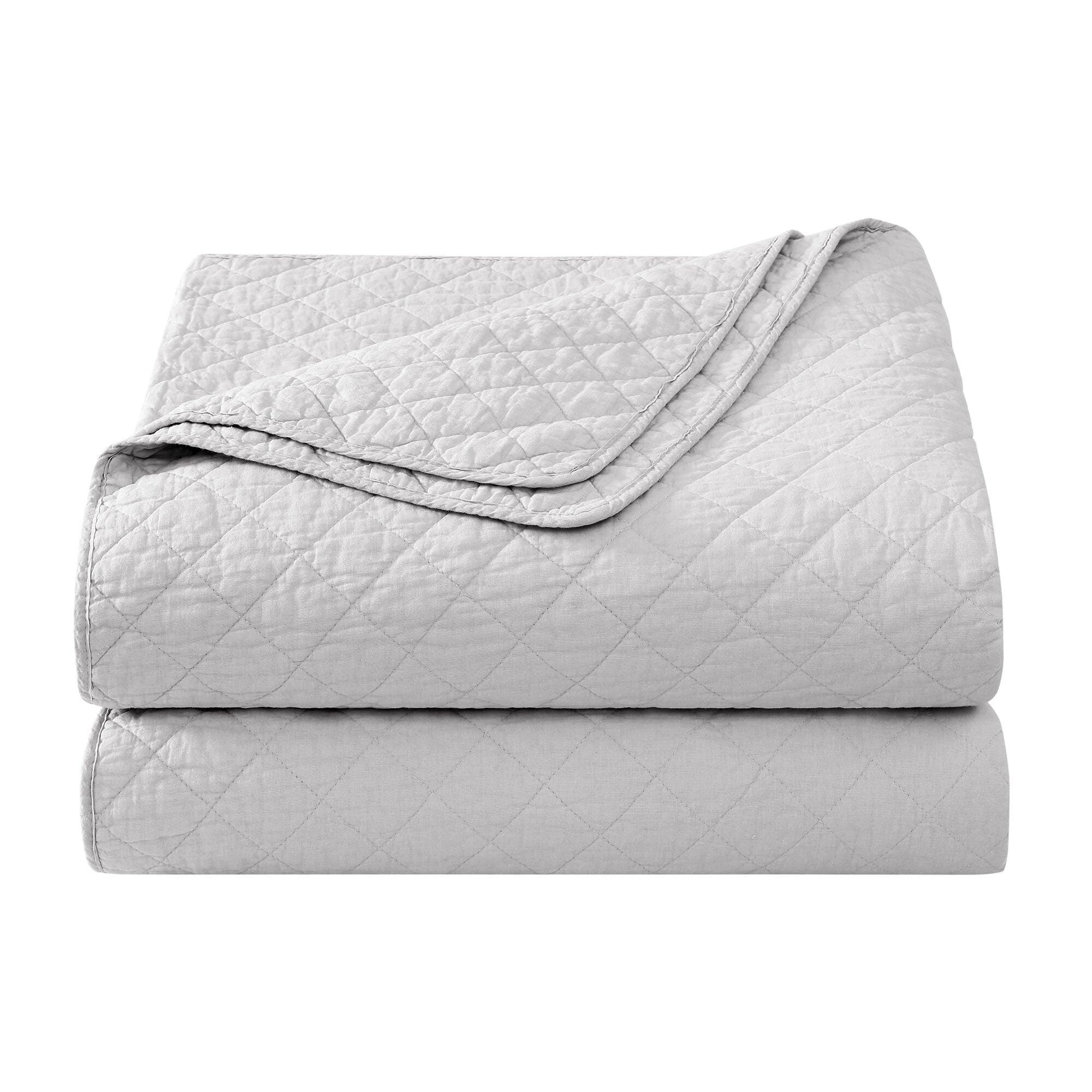 Indigo Hill 2-Piece Twin Comfort Quilt Set, Gray, large