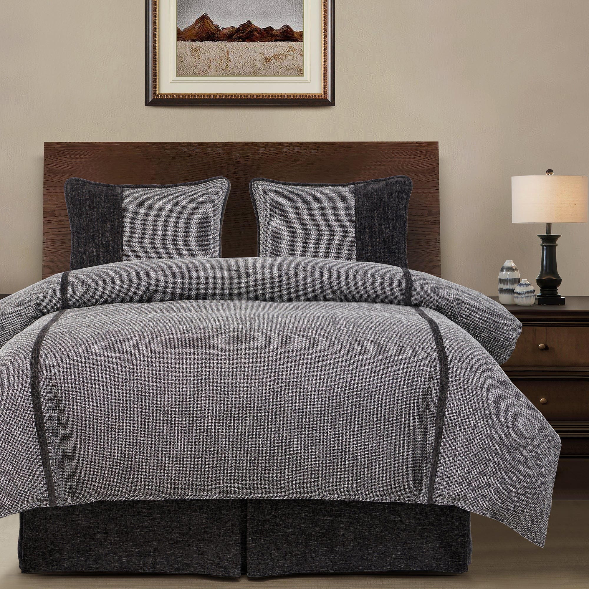 HiEnd Accents Hamilton 3-Piece Twin Comforter Set, , large