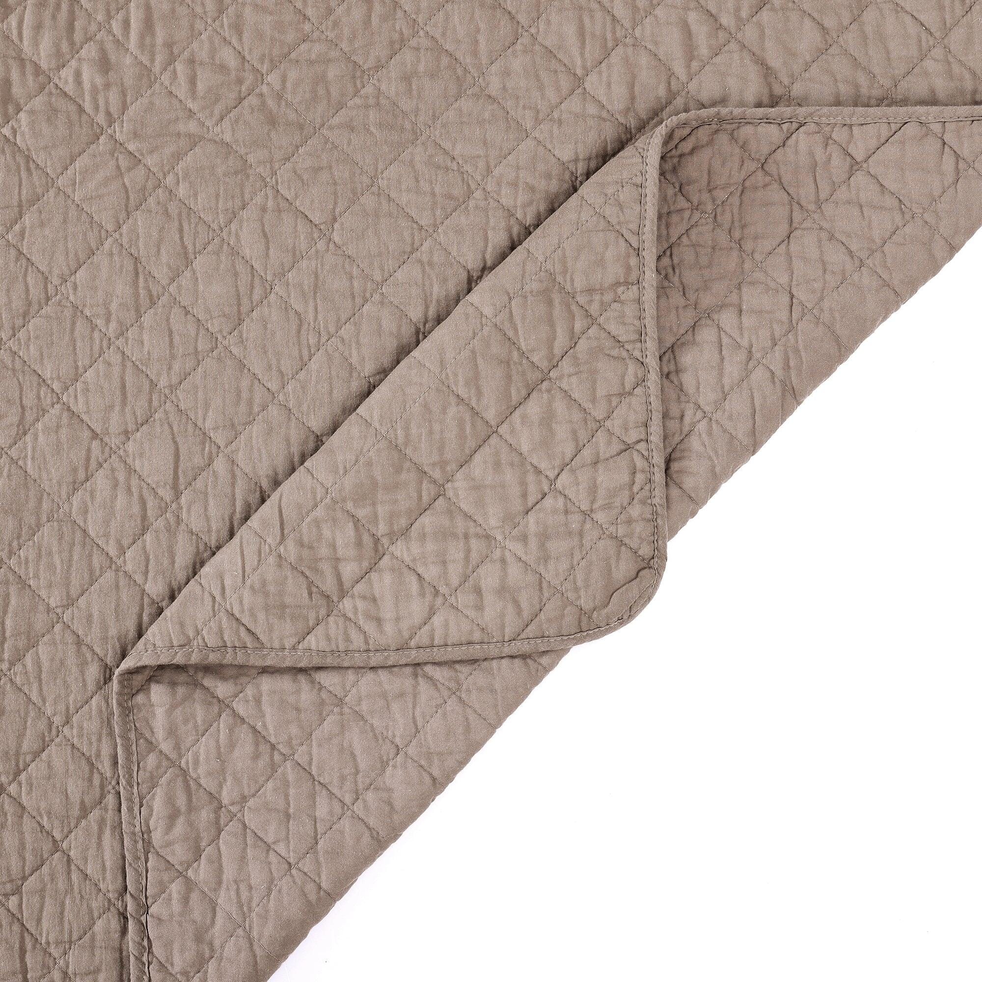 Indigo Hill 2-Piece Twin Comfort Quilt Set, Mocha, large