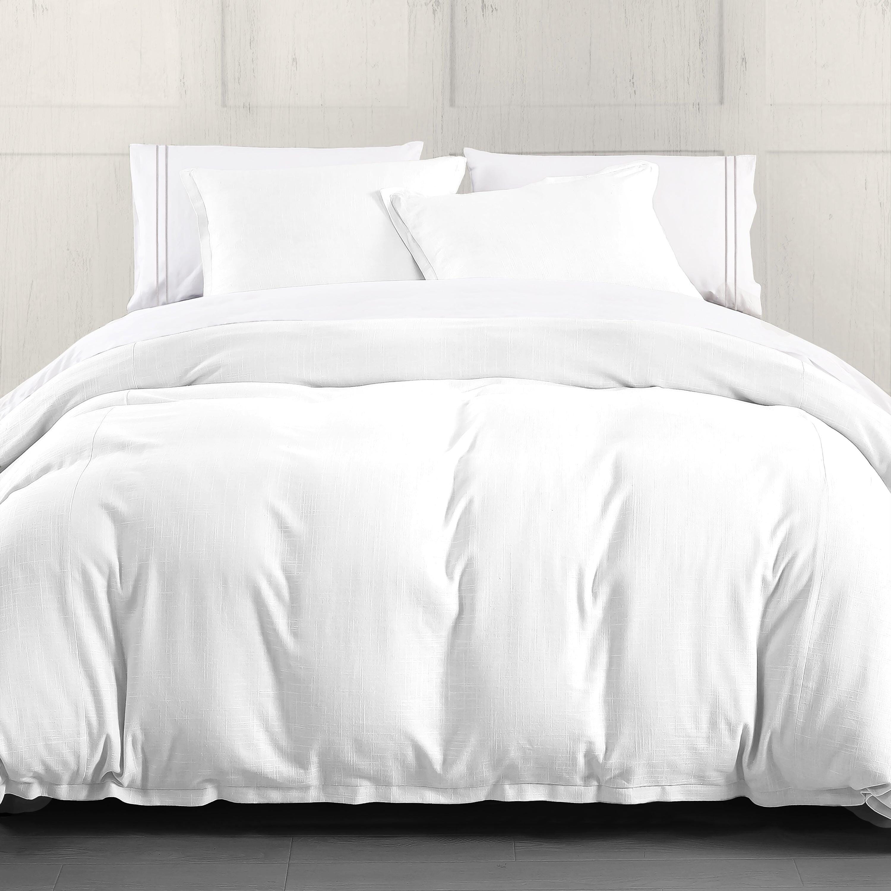 HiEnd Accents Hera 3-Piece King Comforter Set, White, large