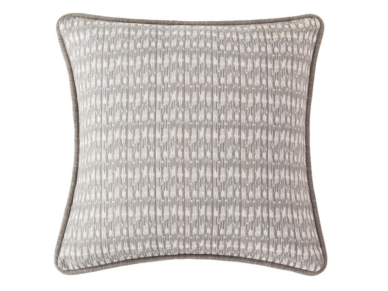Ashley Luxe Oversized Cotton Euro Sham, Gray