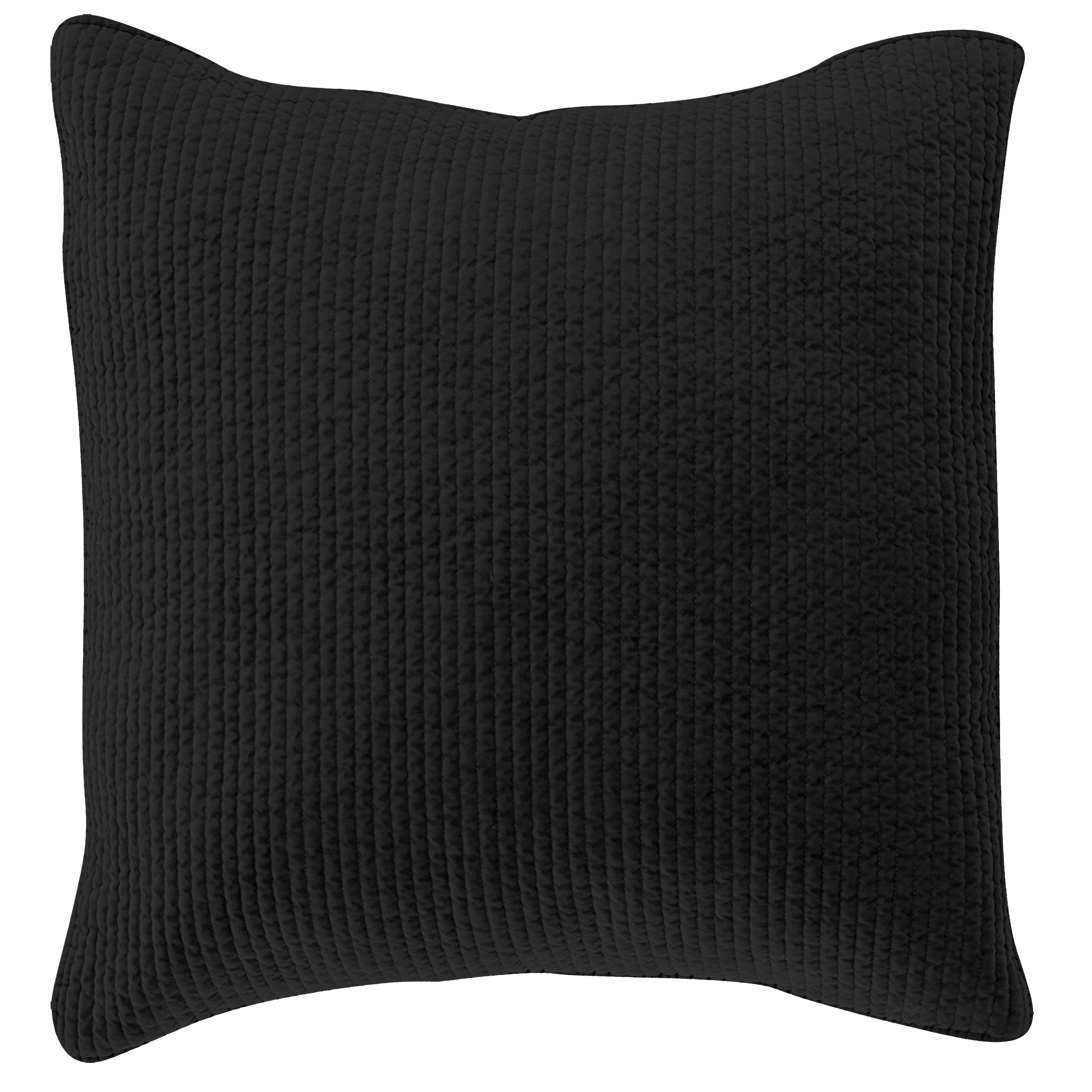 HiEnd Accents Stonewashed Quilted Euro Sham