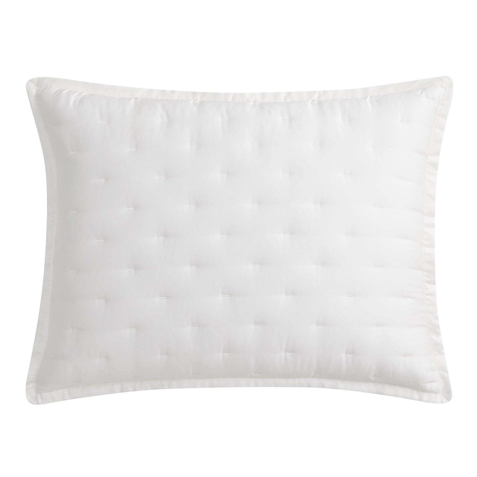 HiEnd Accents Lyocell 2-Piece Pillow Sham Set, White, large