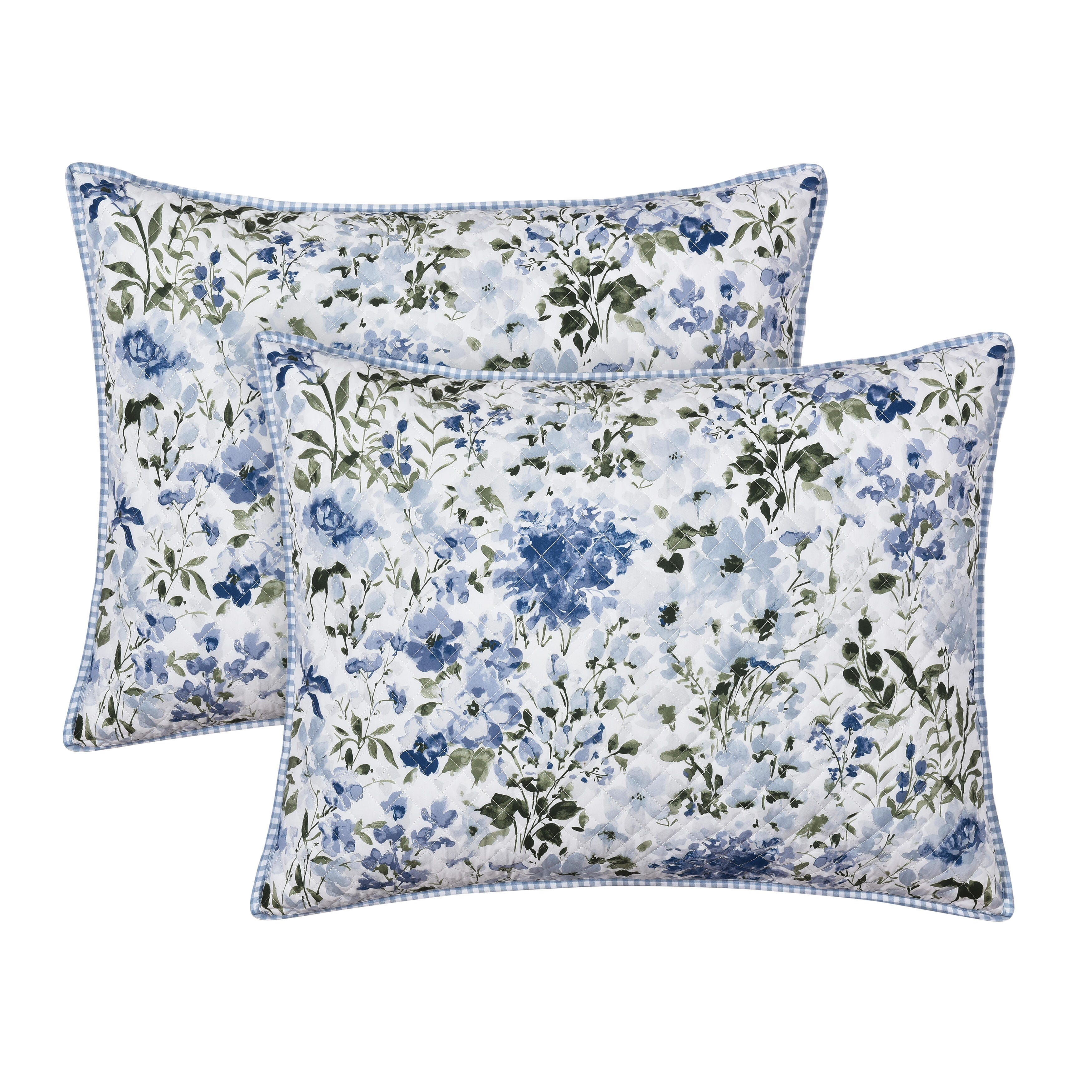 Royal Court Kourtney 2 Piece Twin Quilt Set, Blue, large