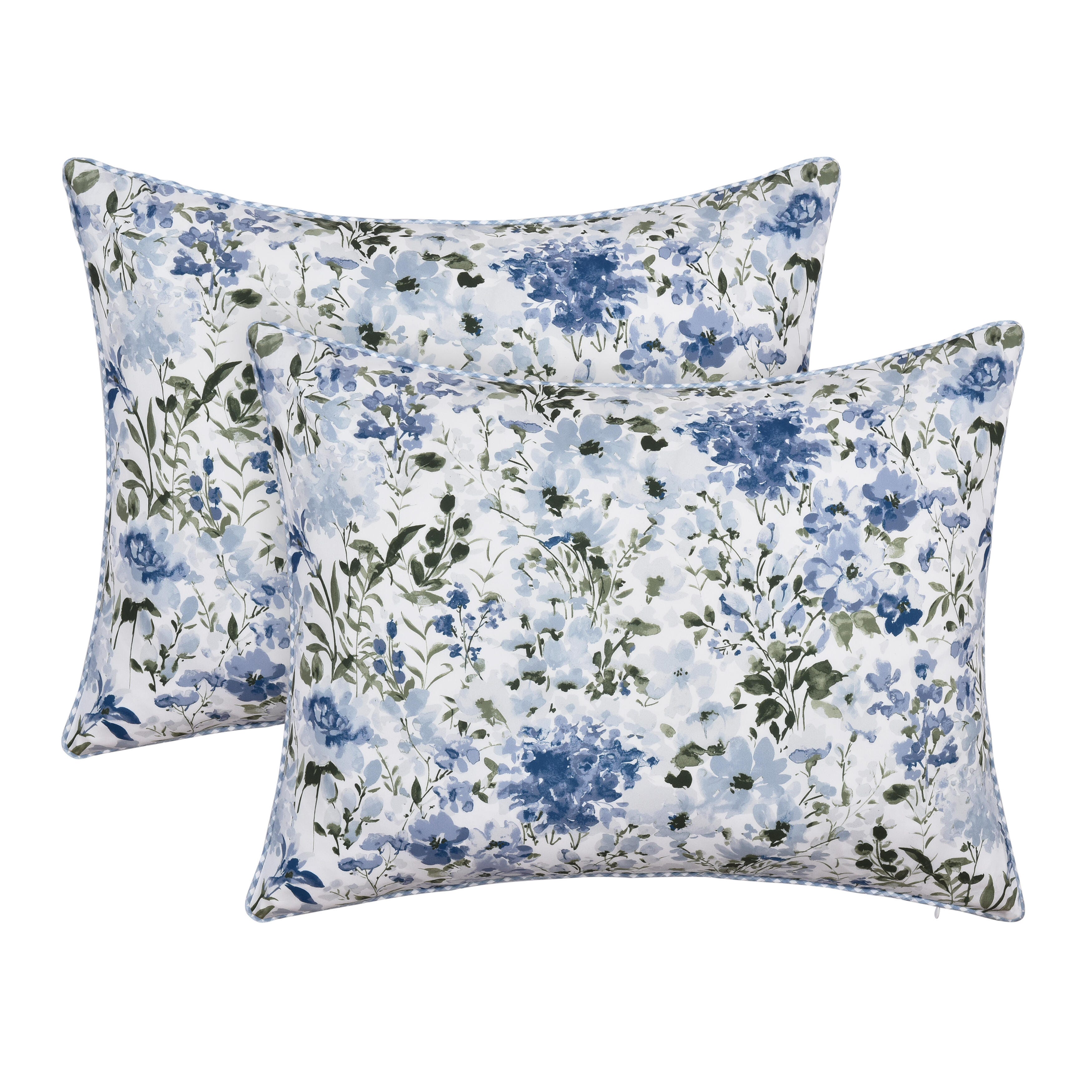 Royal Court Kourtney 4 Piece King Comforter Set, Blue, large