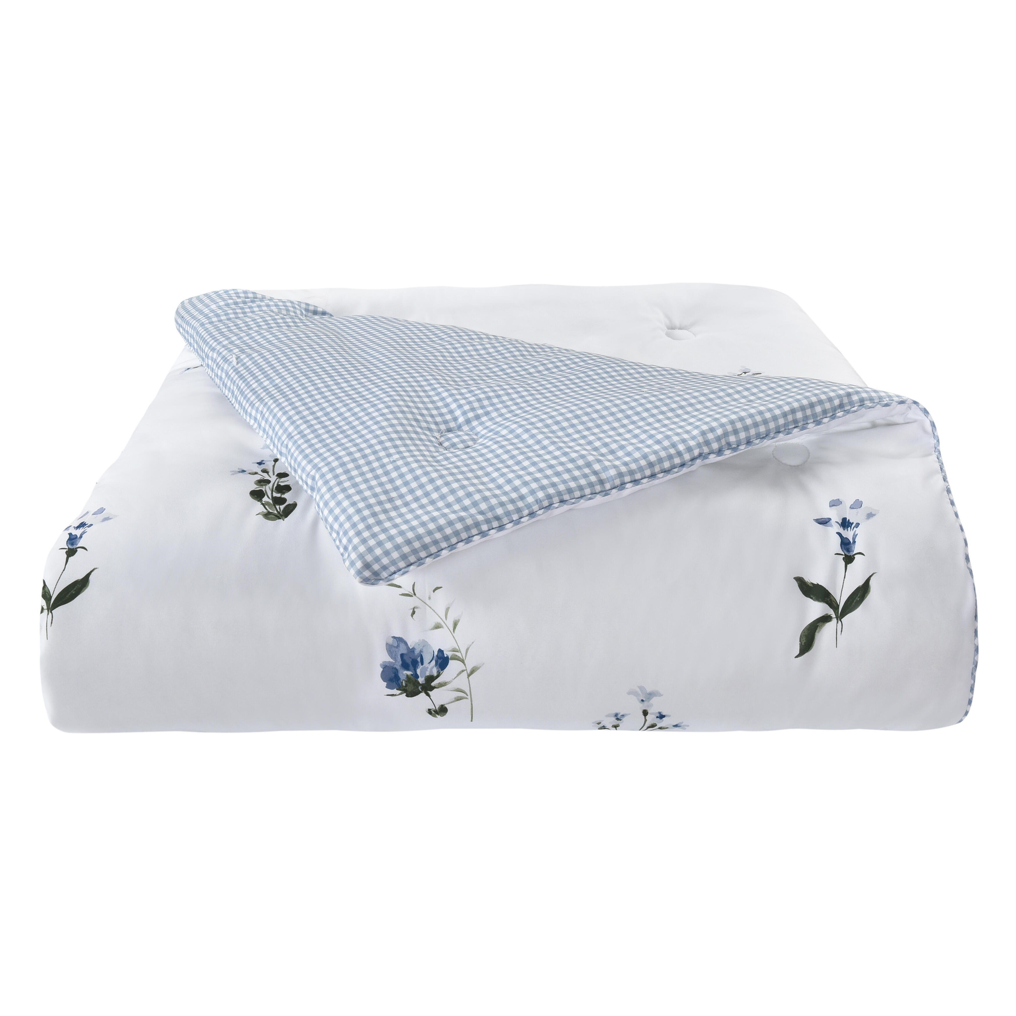 Royal Court Kourtney 4 Piece King Comforter Set, Blue, rollover
