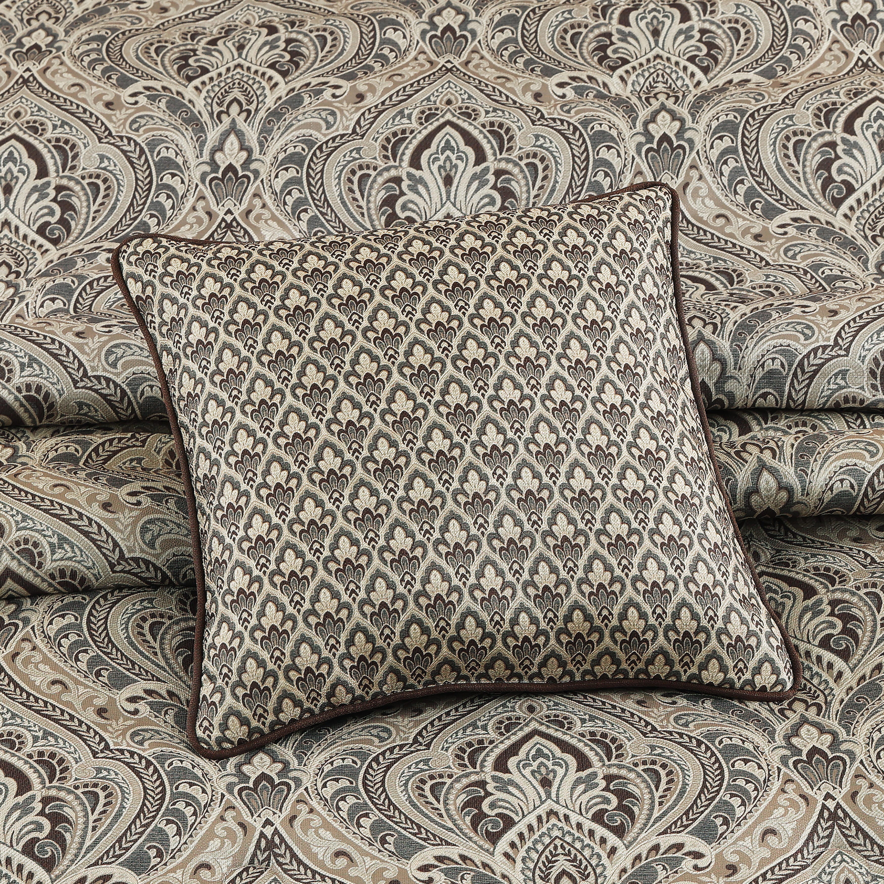 Royal Court Maren 16" Square Throw Pillow, , large