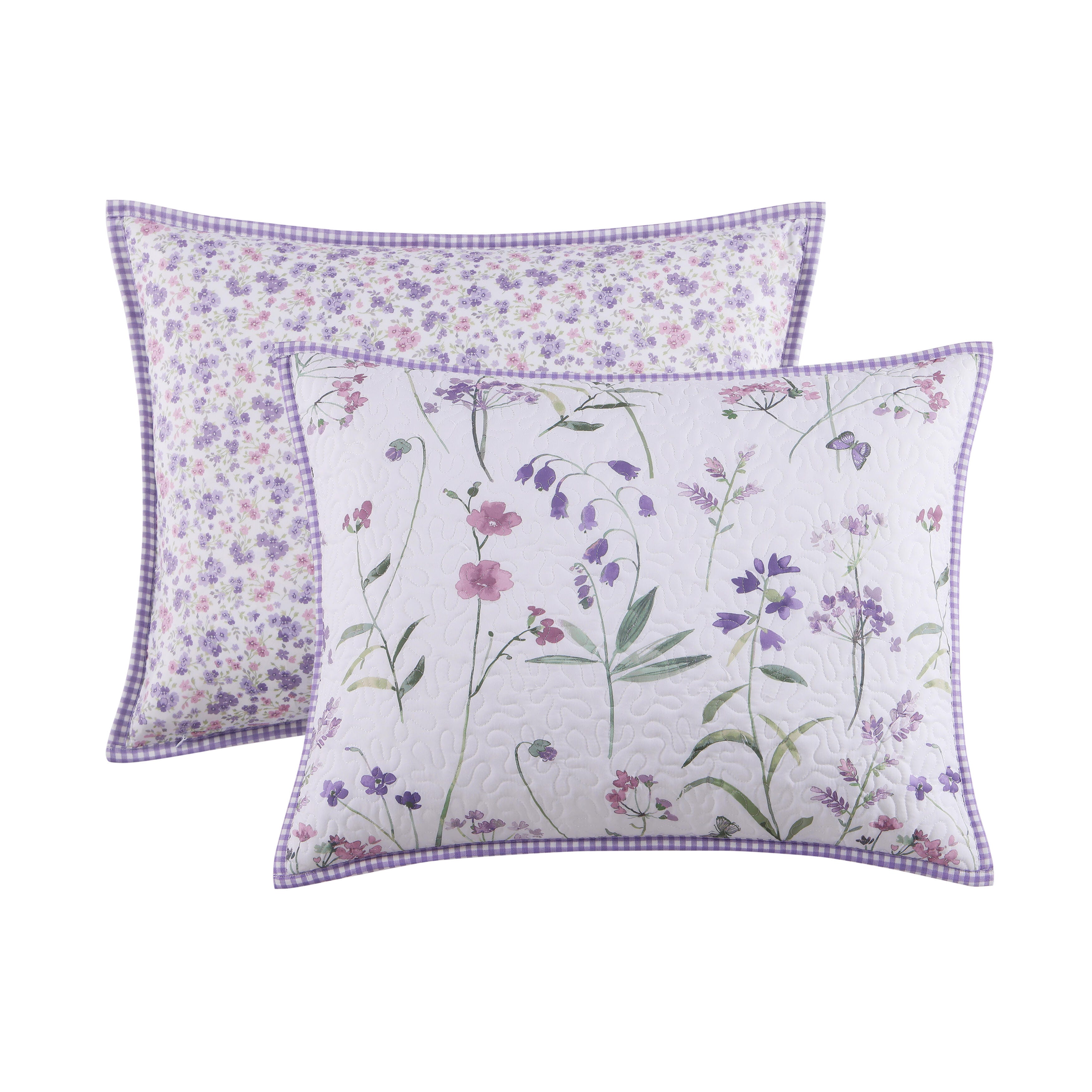 Royal Court Nola 2 Piece Twin Quilt Set, Lilac, large
