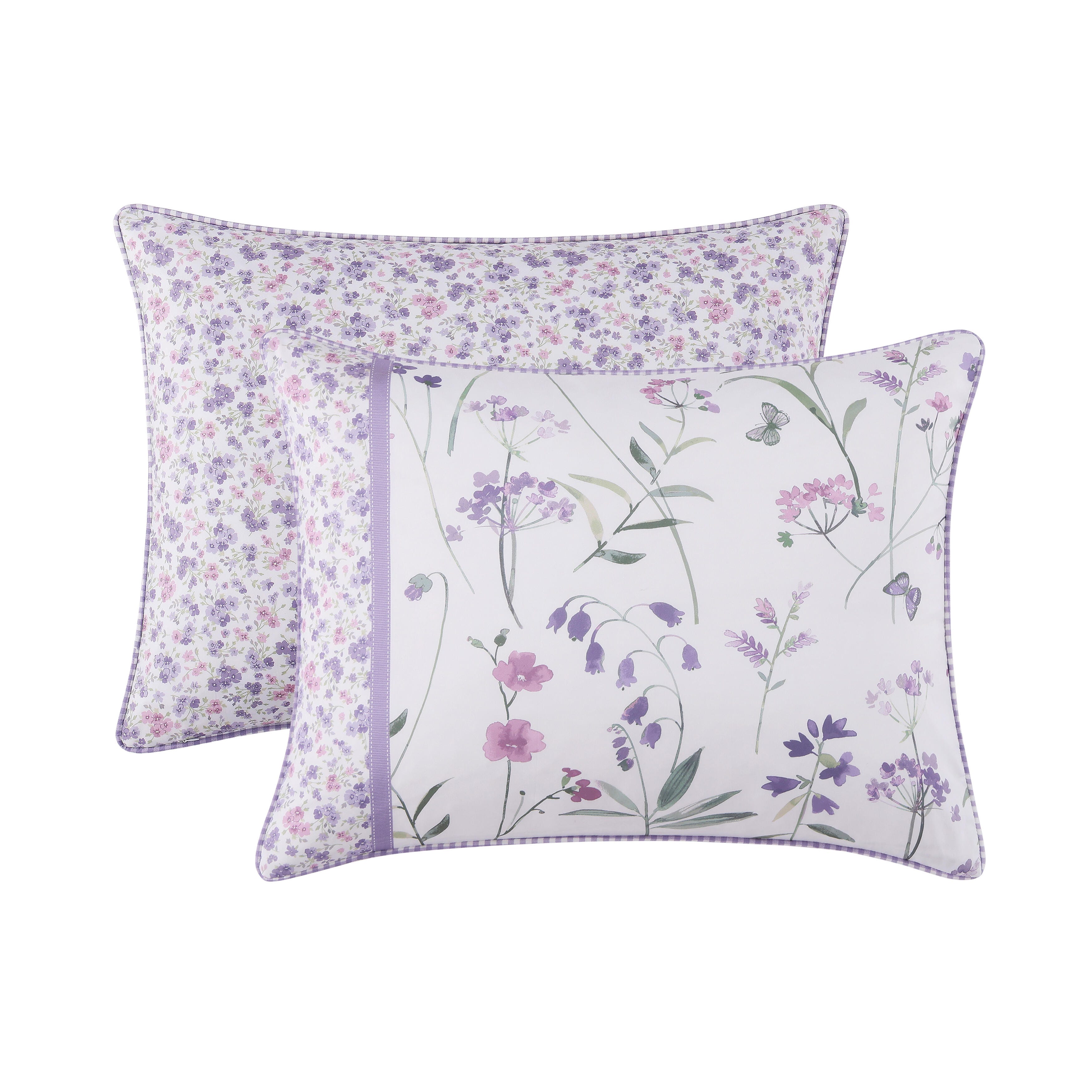 Royal Court Nola 4 Piece California King Comforter Set, Lilac, large