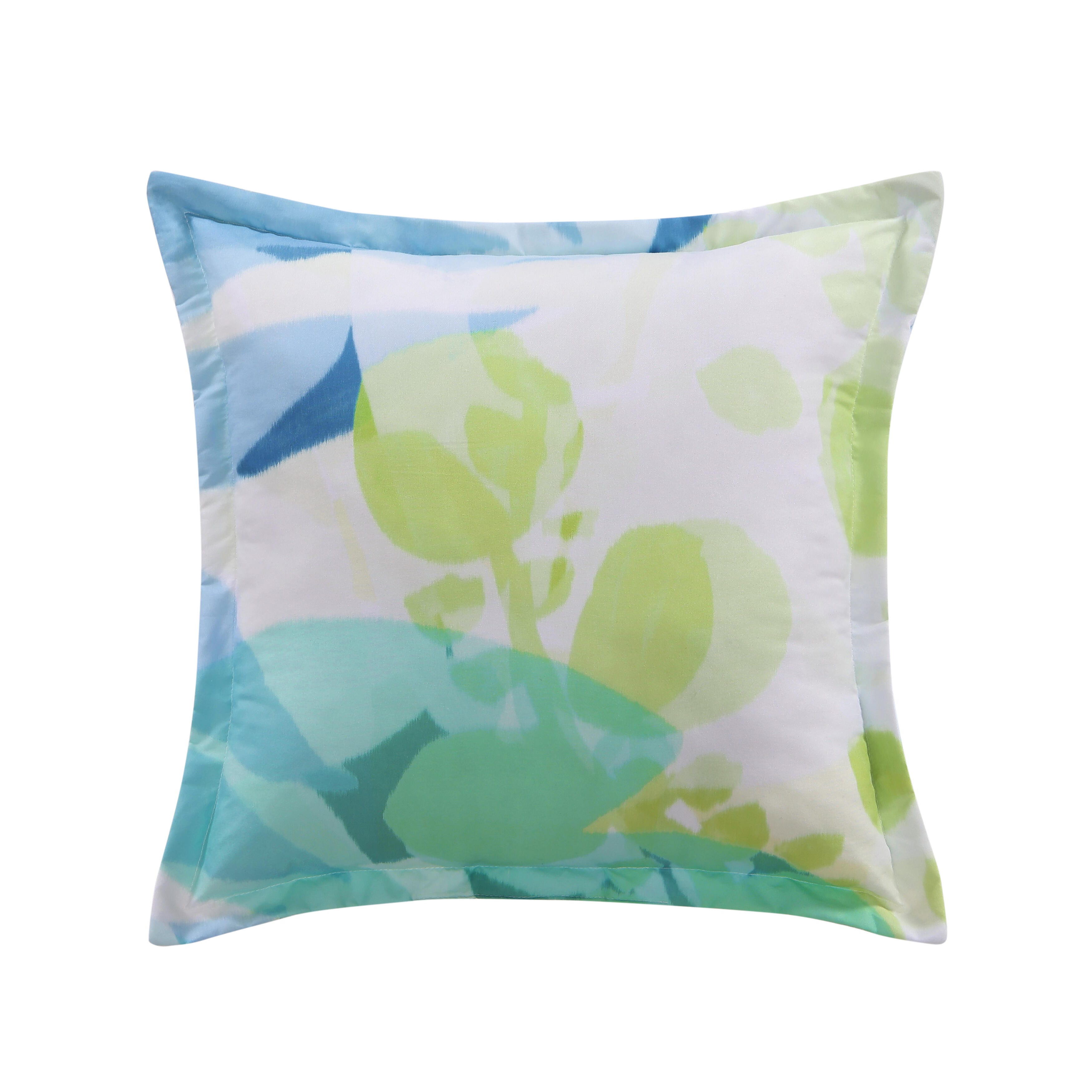 J. Queen Bold Tiki Decorative Throw Pillow, Green, large