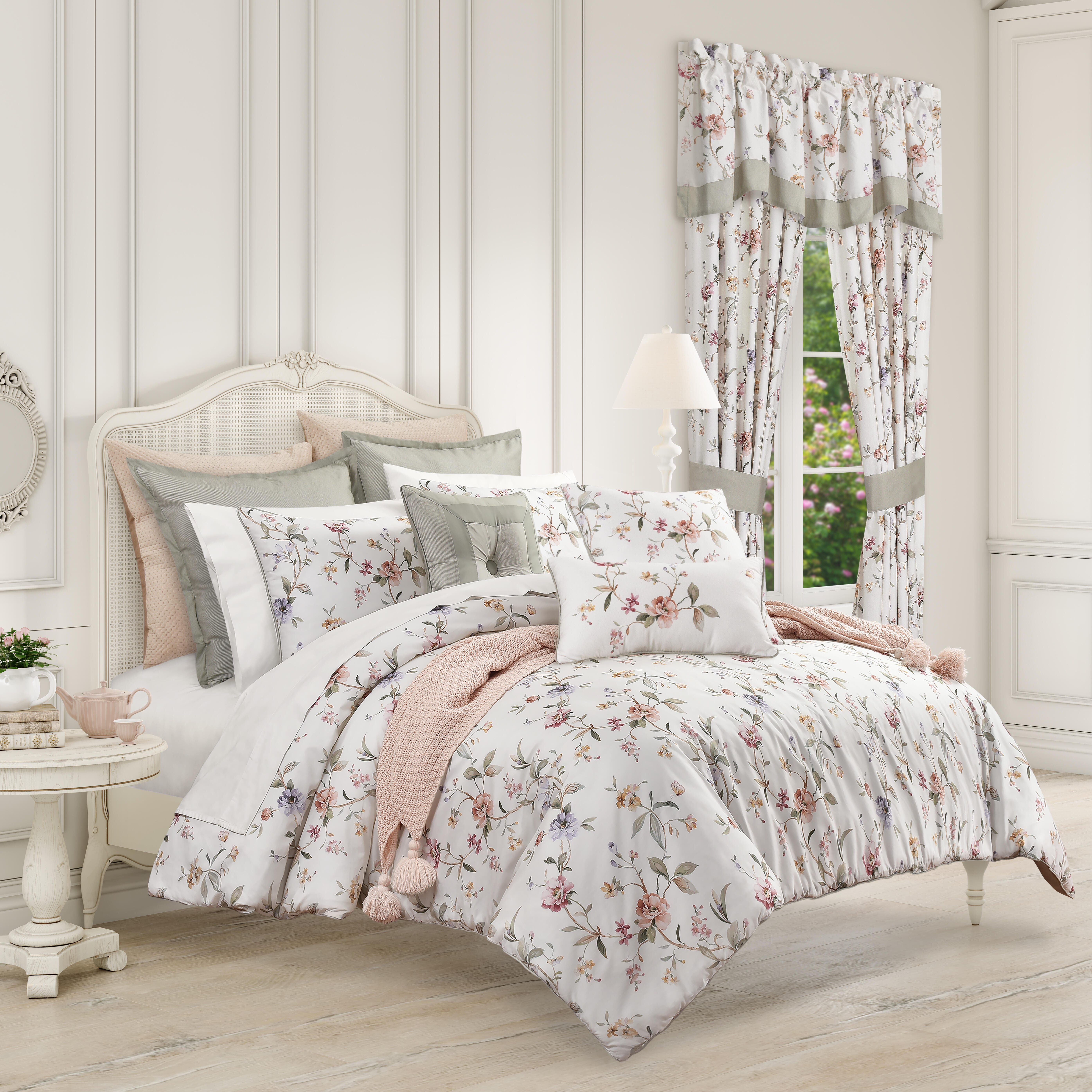 J. Queen Cottage Clarice Euro Sham, , large