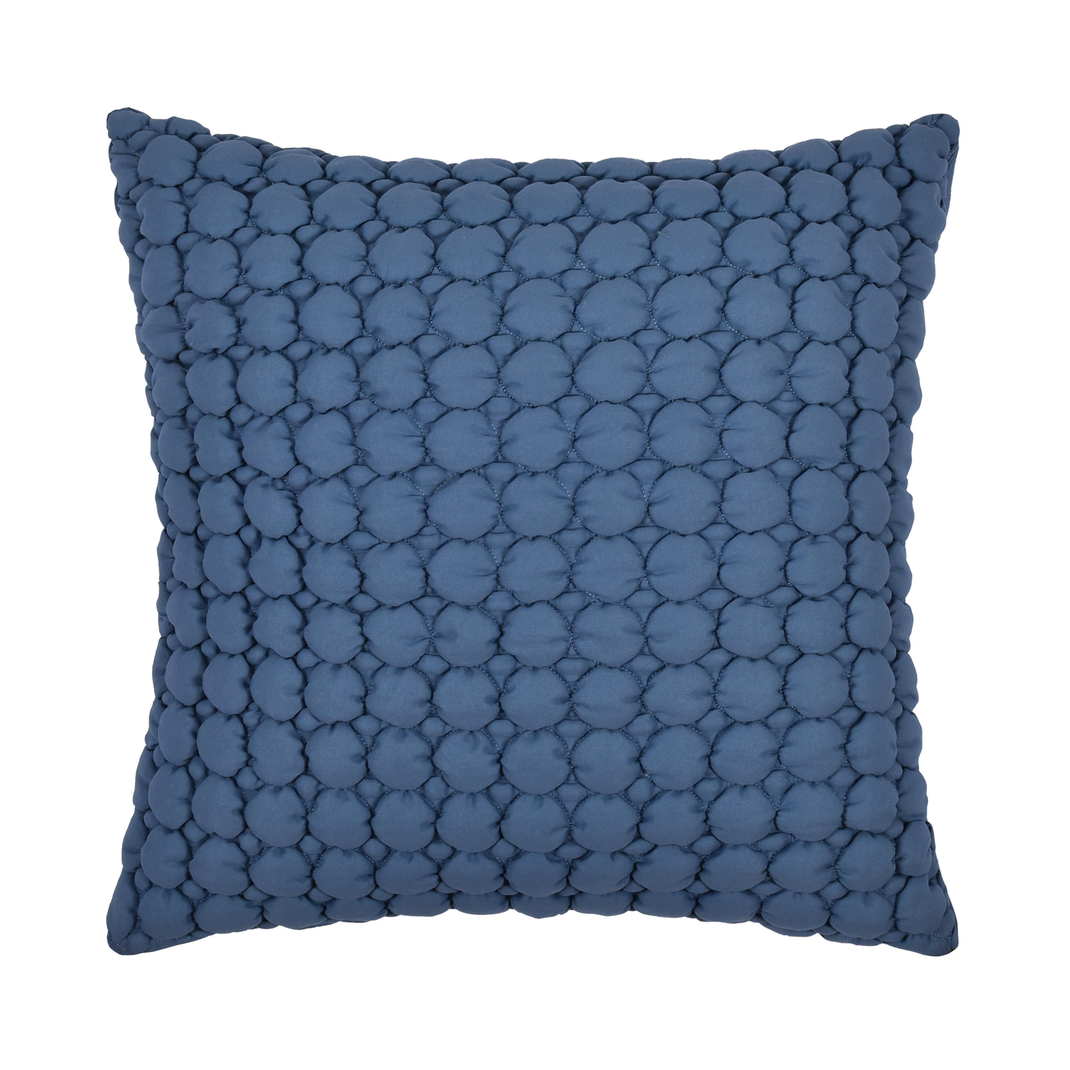 J. Queen Bold Cloud Puff Decorative Throw Pillow, Blue, large