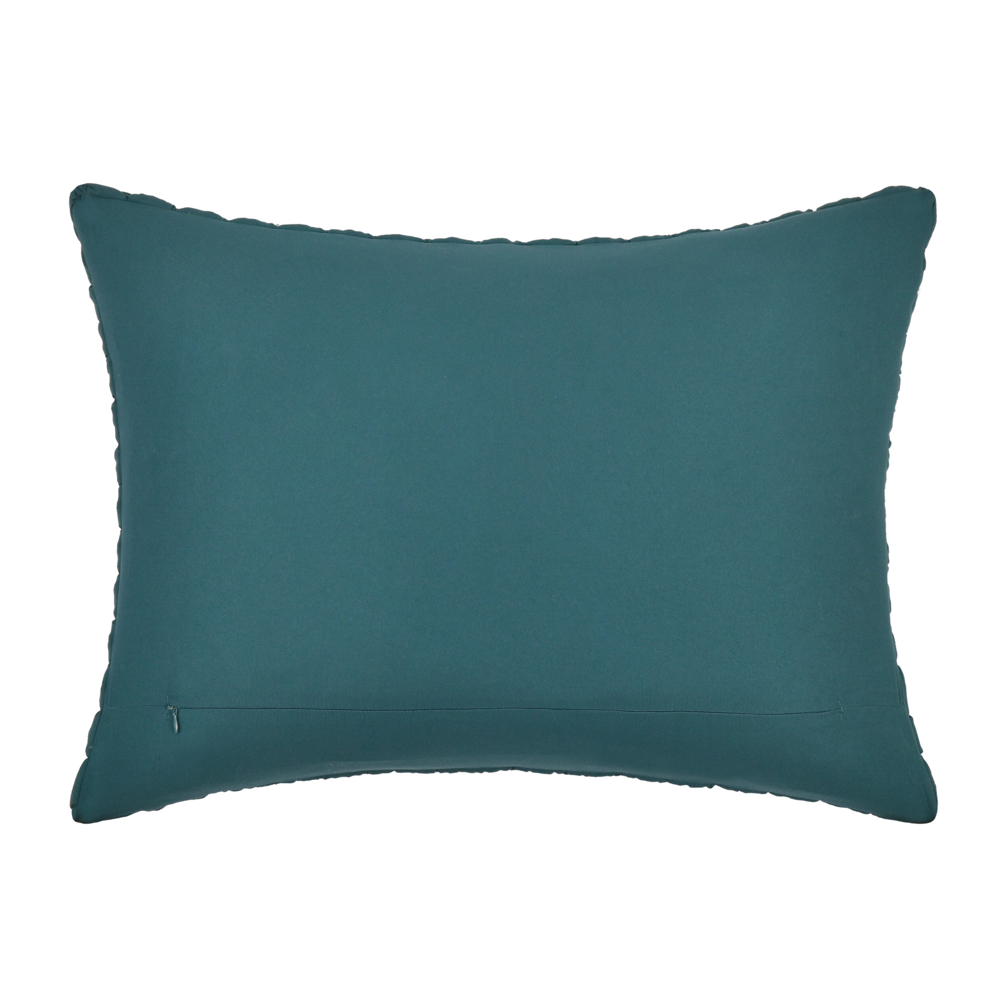 J. Queen Bold Cloud Puff 2 Piece Twin/Twin Xl Quilt Set, Teal, large