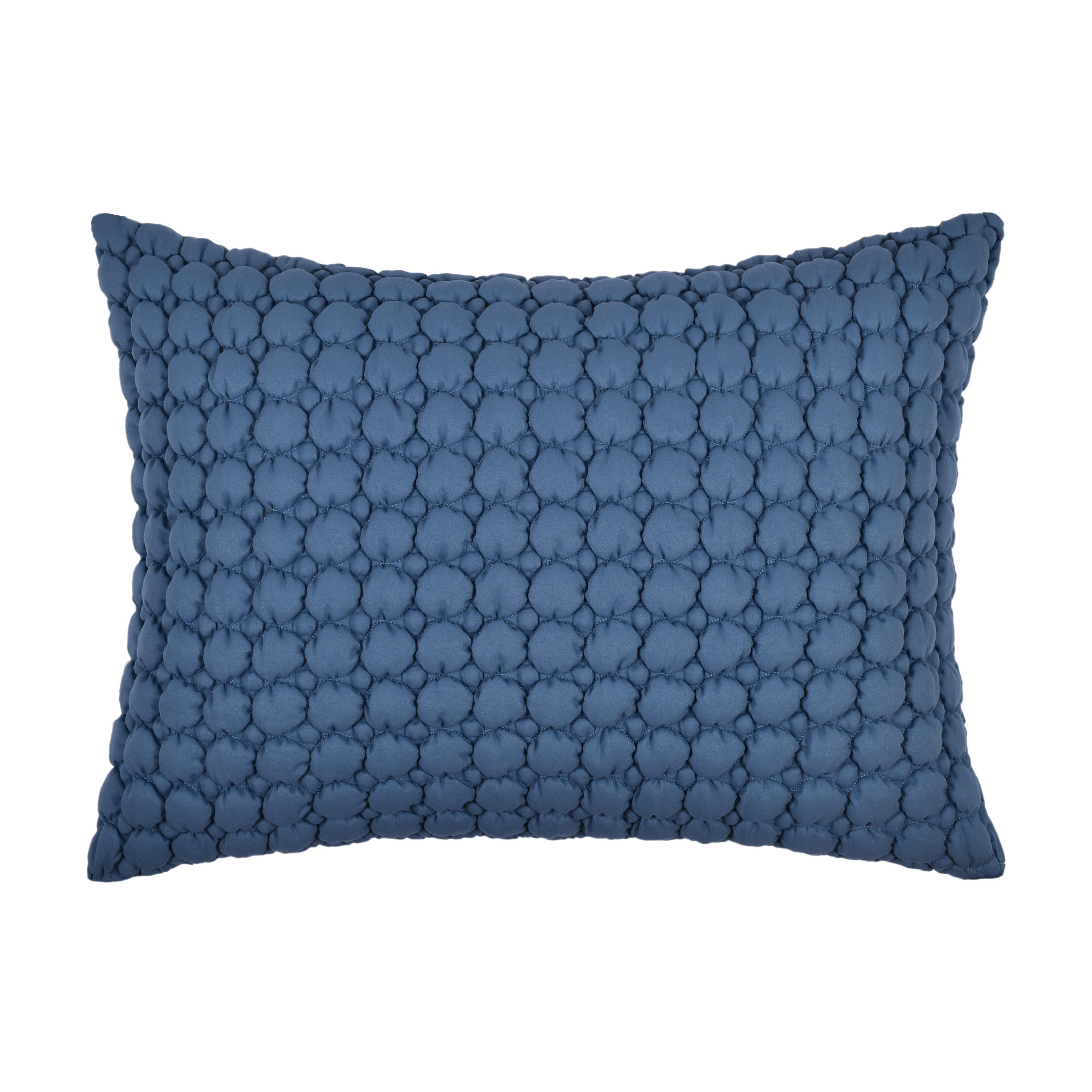 J. Queen Bold Cloud Puff 2 Piece Twin/Twin Xl Quilt Set, Blue, large